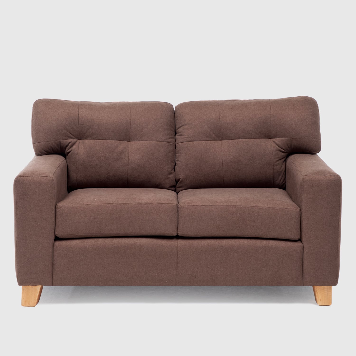 SOFA NIZA 2 CUERPOS CHOCOLATE - 1
