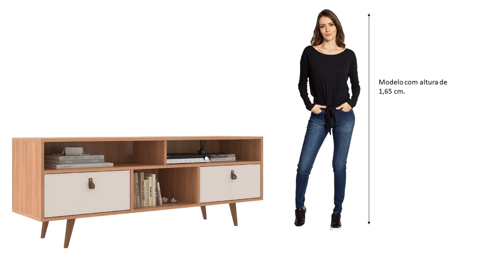 RACK ALEMANIA 2 CAJ FREIJO/OFF WHITE - 3