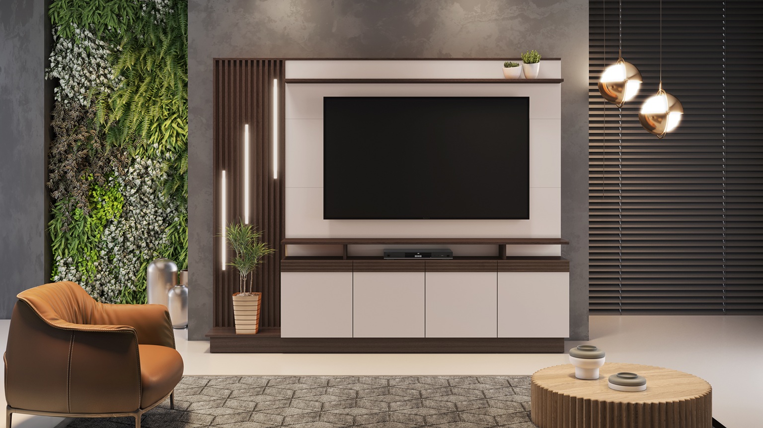 CENTRO ENTRETENIMIENTO BUDAPEST CINAMOMO/OFF WHITE