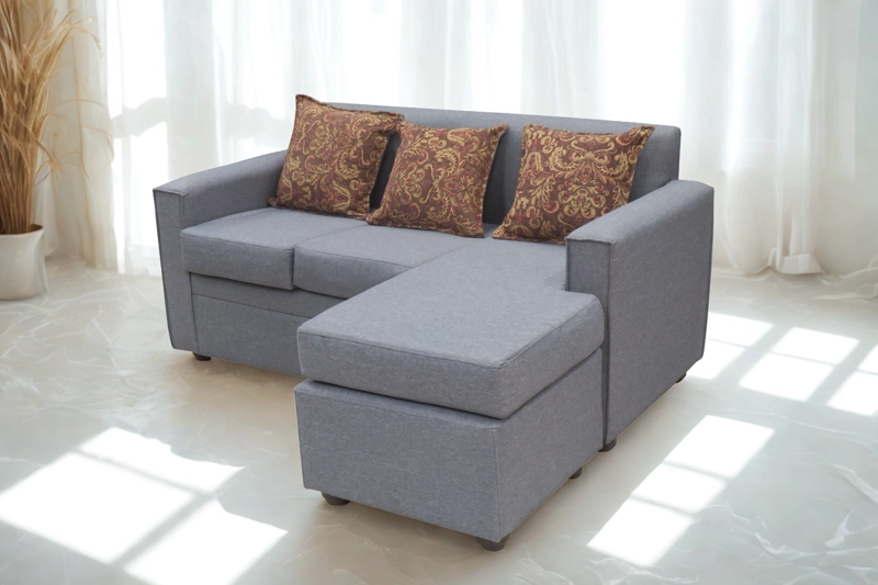SECCIONAL CROACIA REVERSIBLE GRIS - 2