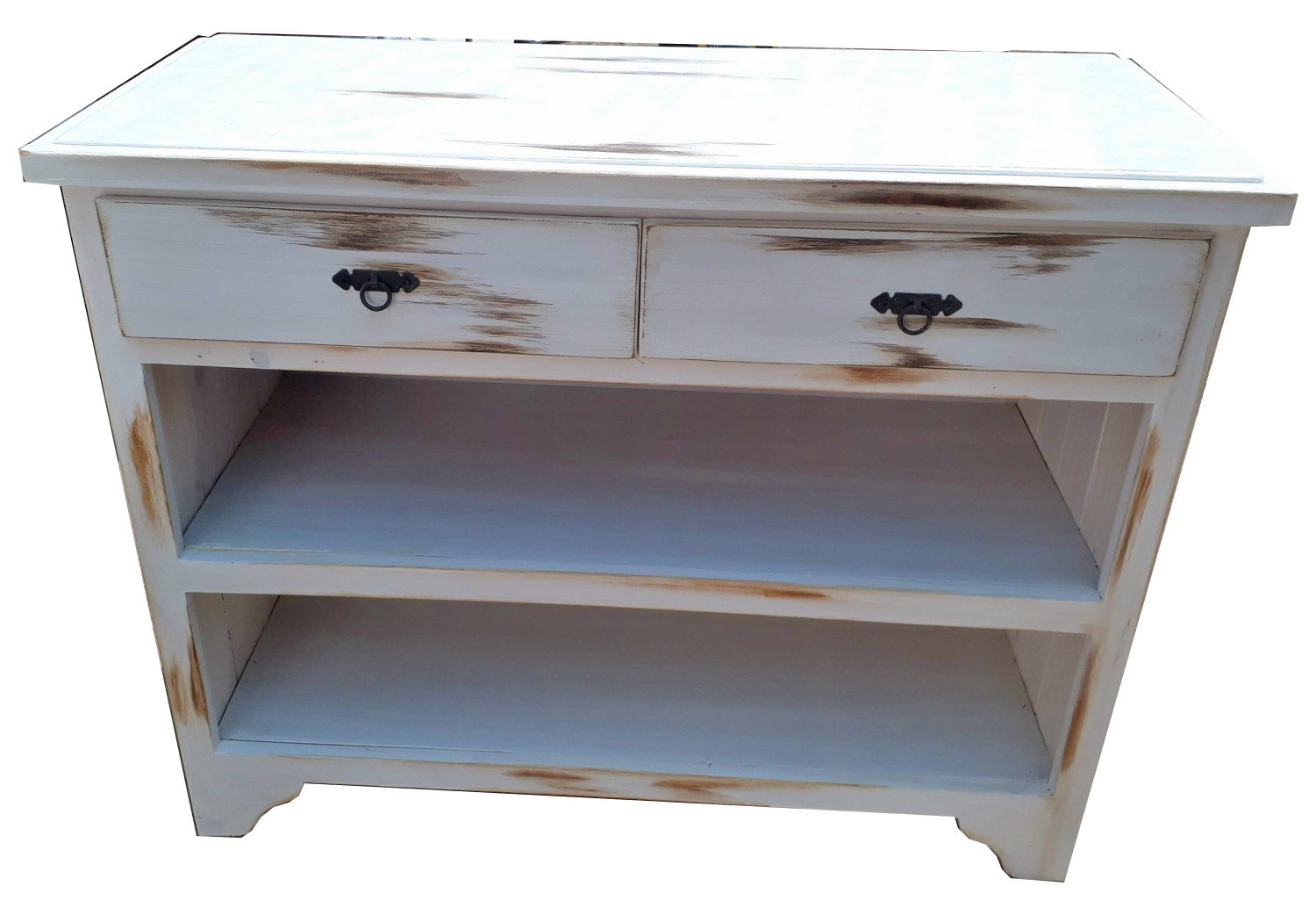 ARRIMO MARFELD MUEBLES MADERA PINO BLANCO CERRADO - 2