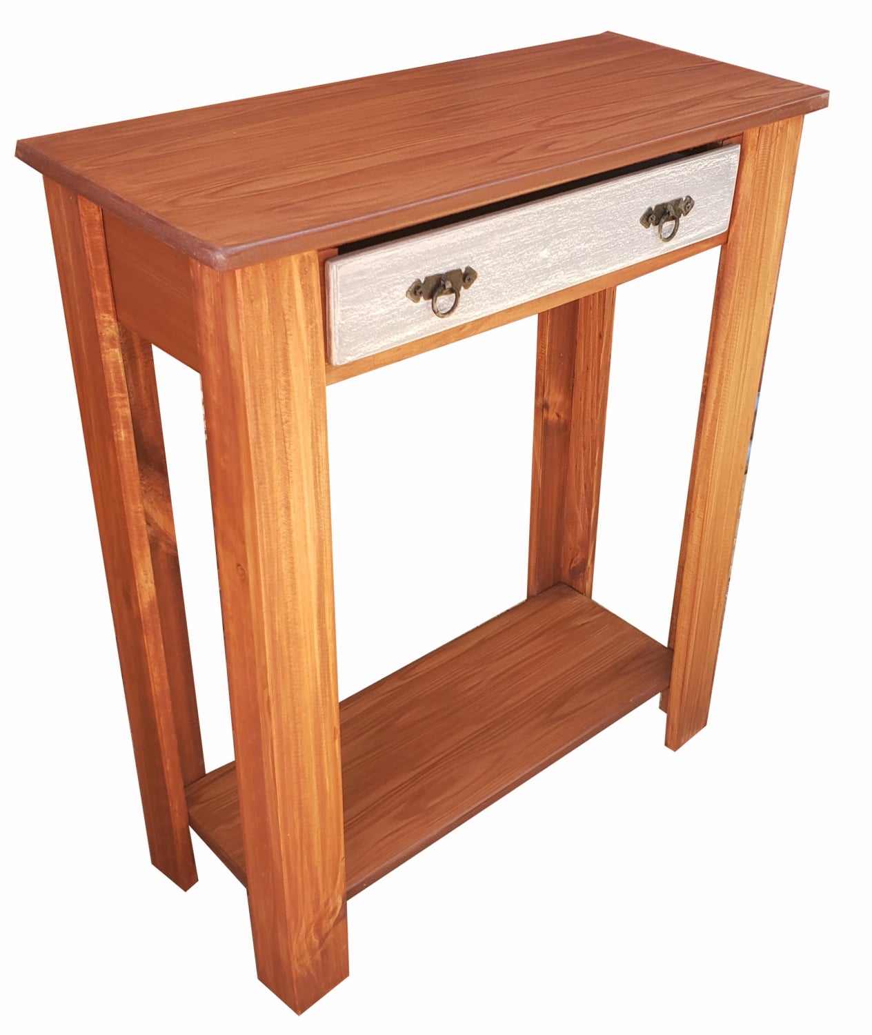 ARRIMO MARFELD MUEBLES RUSTICO MADERA CON UN CAJON - 2