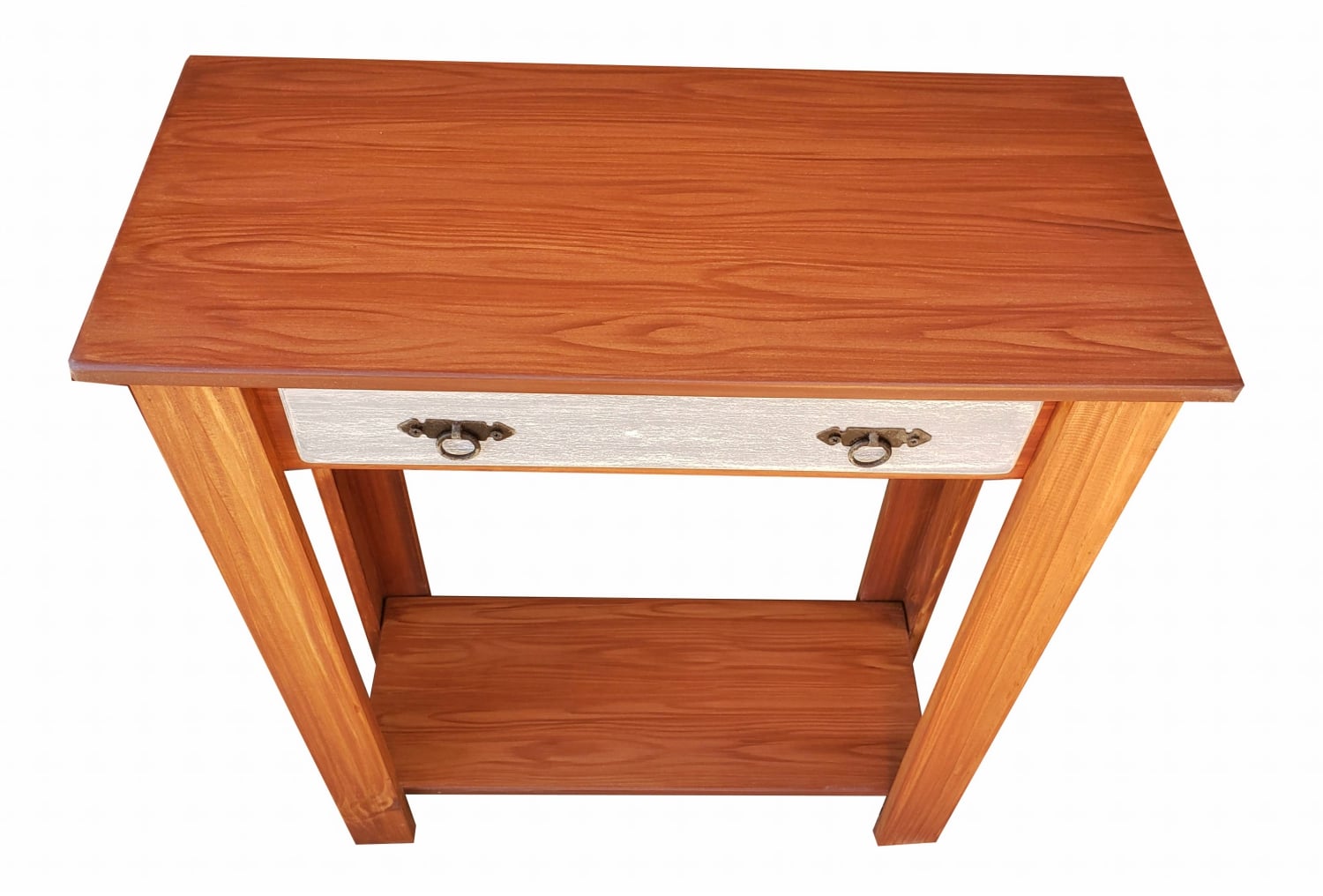 ARRIMO MARFELD MUEBLES RUSTICO MADERA CON UN CAJON - 3