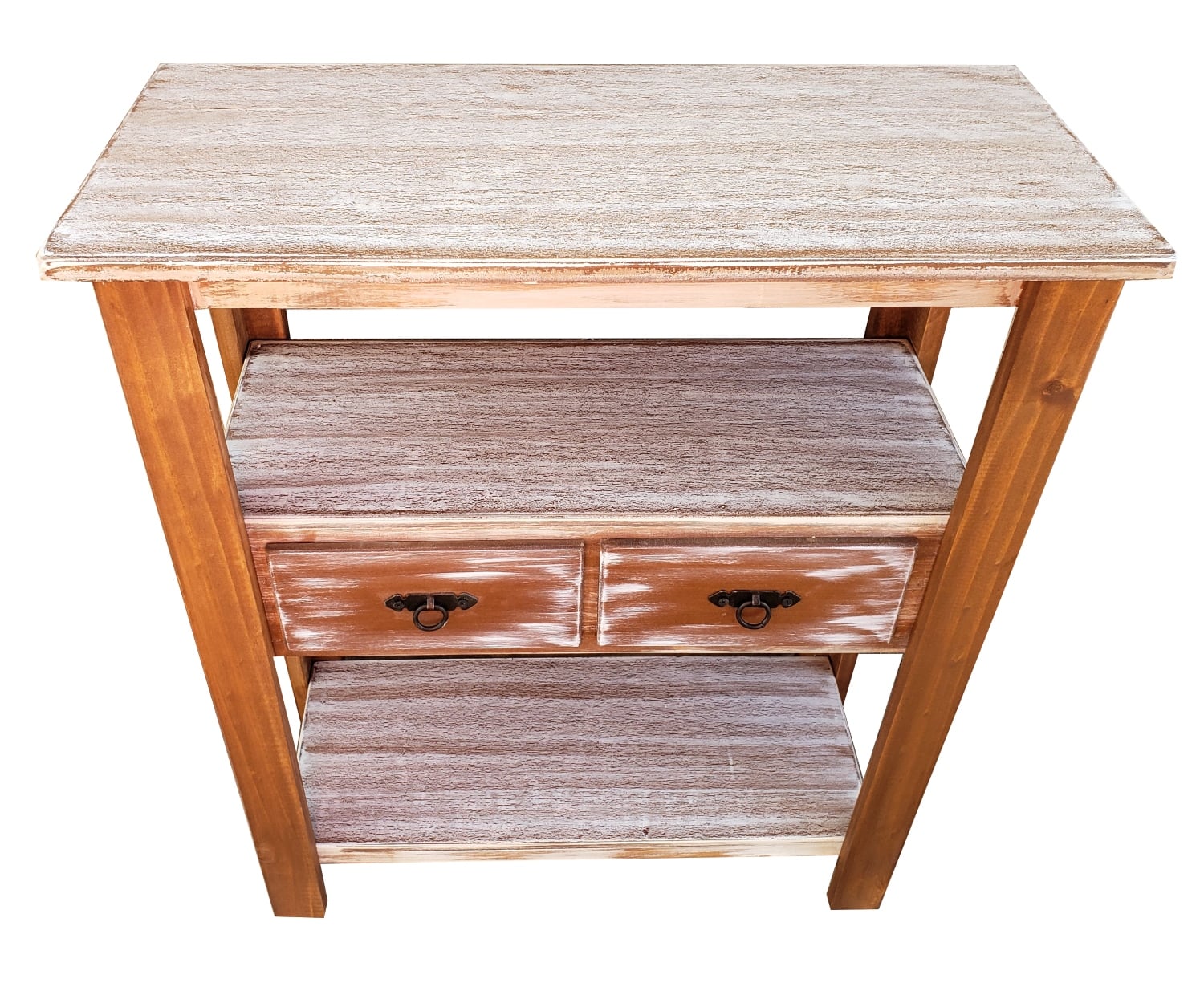 ARRIMO MARFELD MUEBLES RUSTICO CAFÉ DOS CAJONES CON PATINA RUSTICA - 2