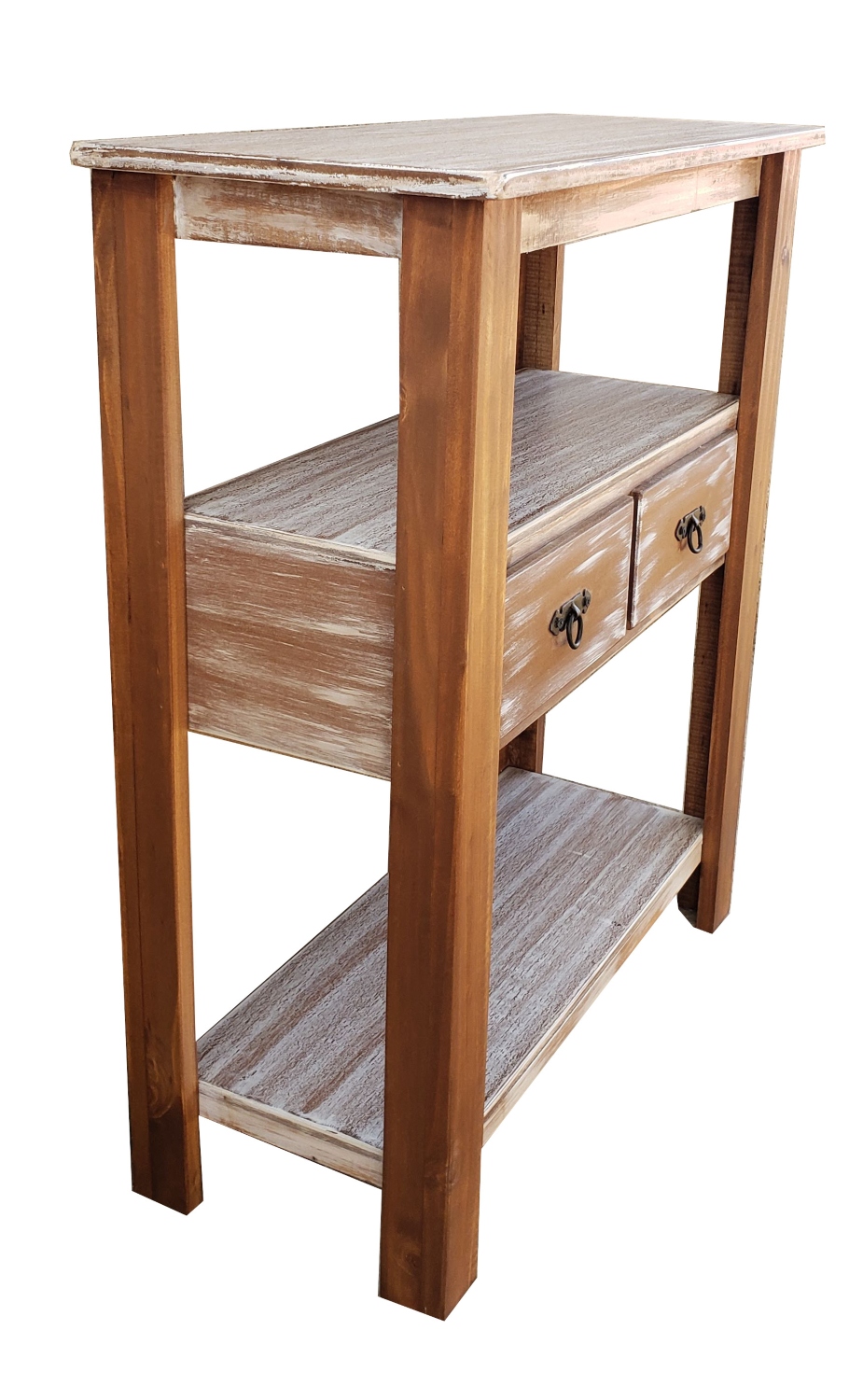 ARRIMO MARFELD MUEBLES RUSTICO CAFÉ DOS CAJONES CON PATINA RUSTICA - 3
