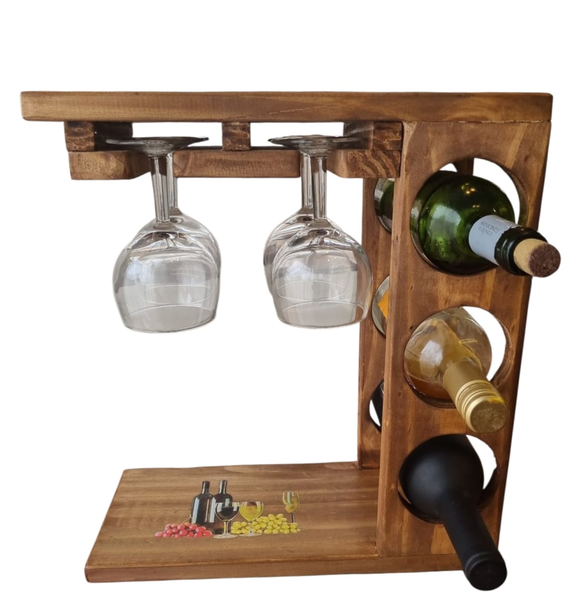 CAVA 3 BOTELLAS CON COPERO DISEÑO  LAMINA - 1