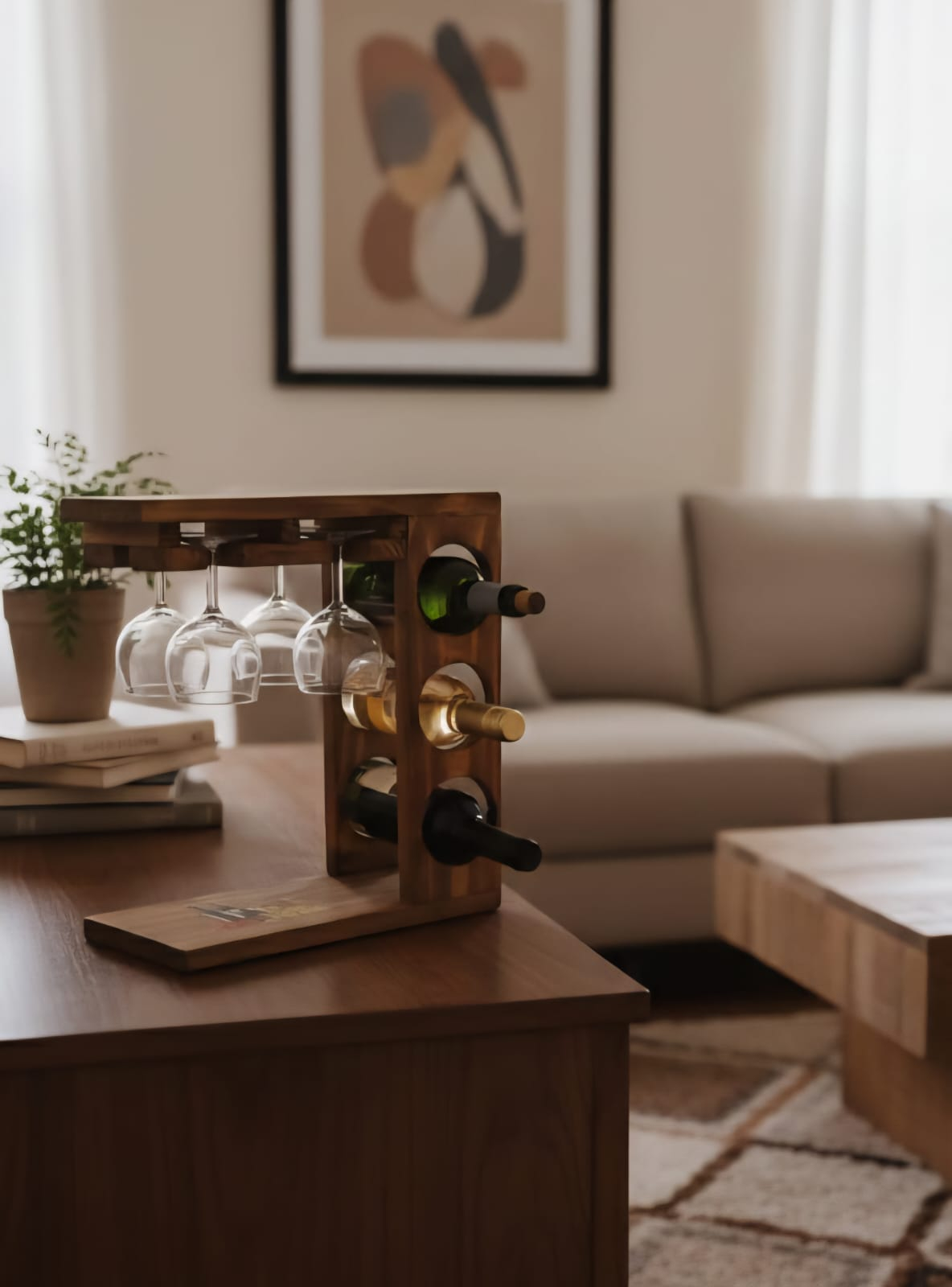 CAVA 3 BOTELLAS CON COPERO DISEÑO  LAMINA - 2