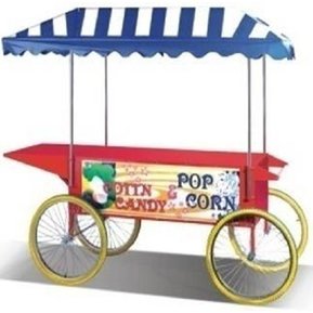 CARRO PARA MAQUINA POP CORN ECOBECK MOD.HP-LC GRANDE - 1