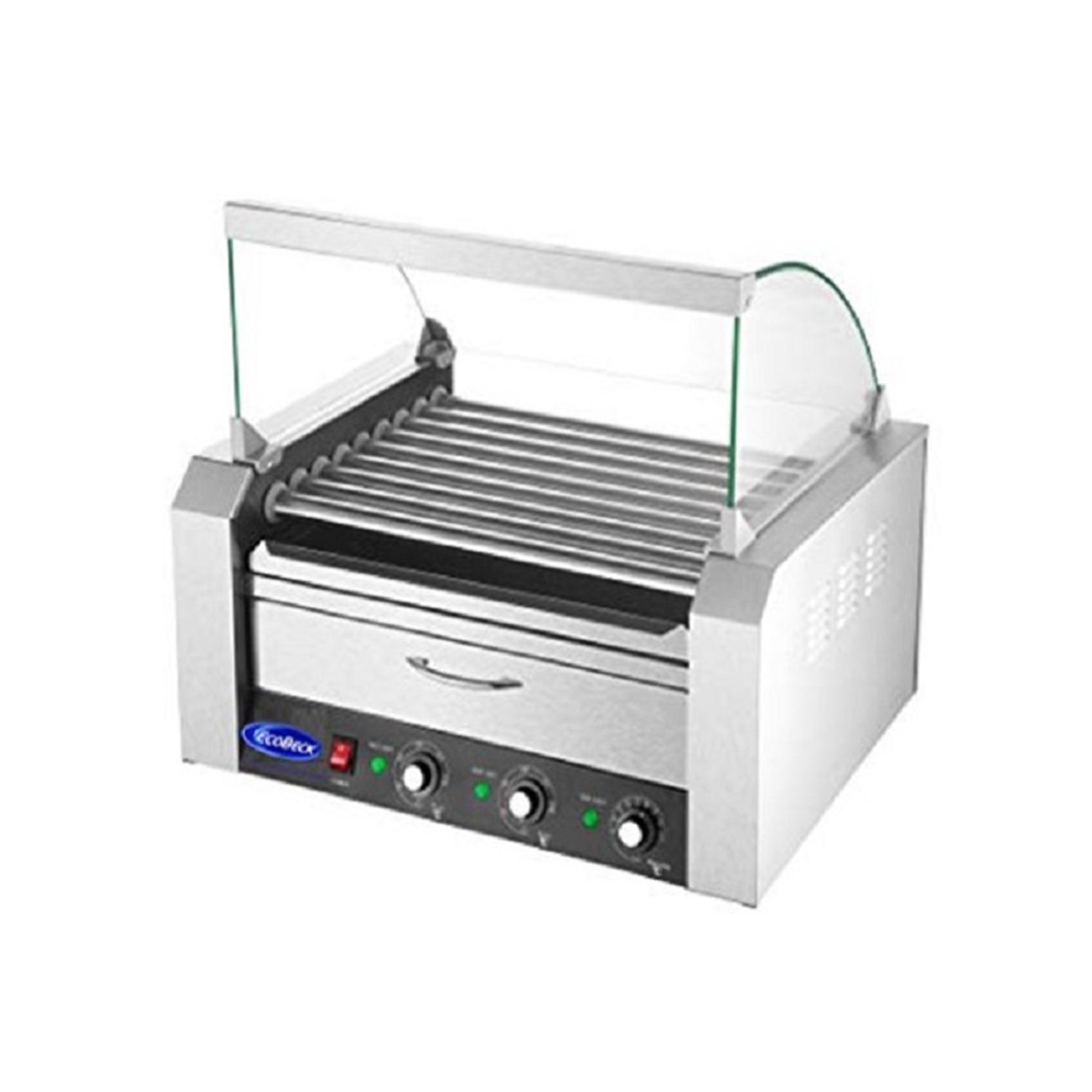 ROLLER HOT DOG CON MANTENEDOR DE PAN ECOBECK MODELO HHD-09A - 1