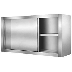GABINETE COLGANTE DE ACERO INOXIDABLE ECOBECK MODELO R1538 - 1