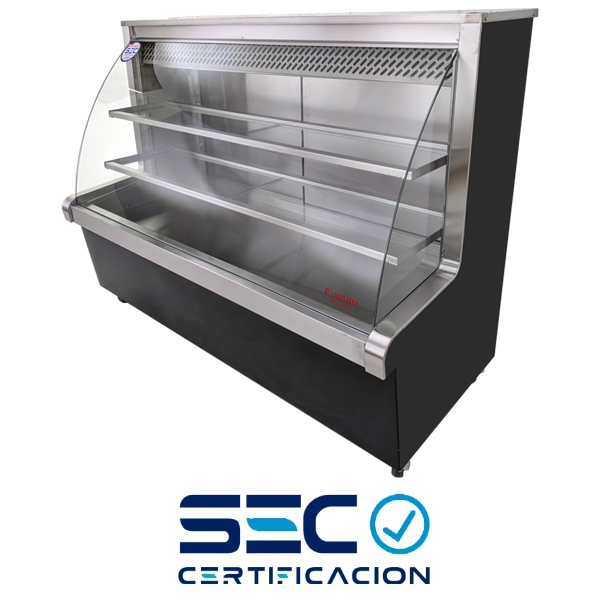 MESÓN REFRIGERADO MEDIALUNA 1.5 MT CERTIFICADO - 1