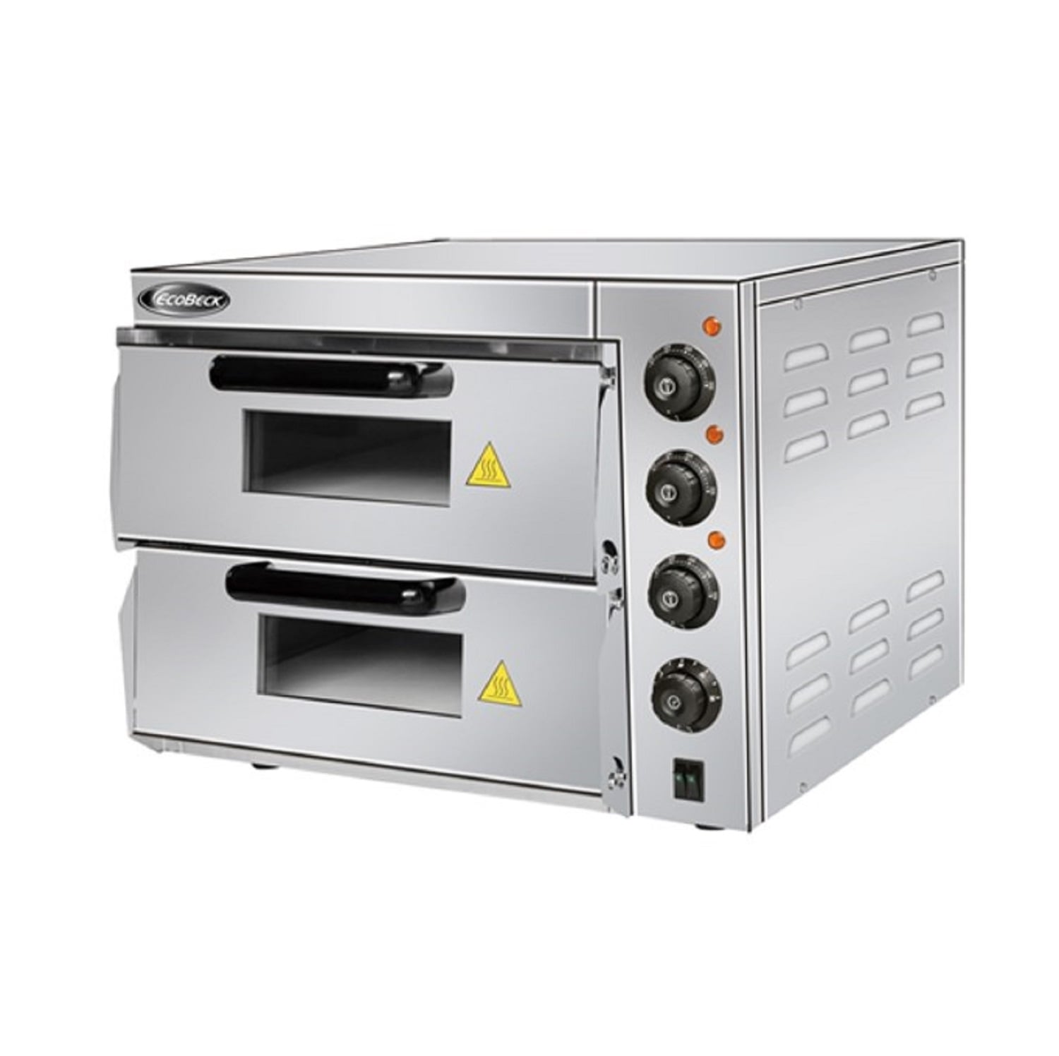 HORNO INDUSTRIAL ECOBECK MODHEP- 02ST PIZZA ELECTRICO DOBLE CAMARA - 1