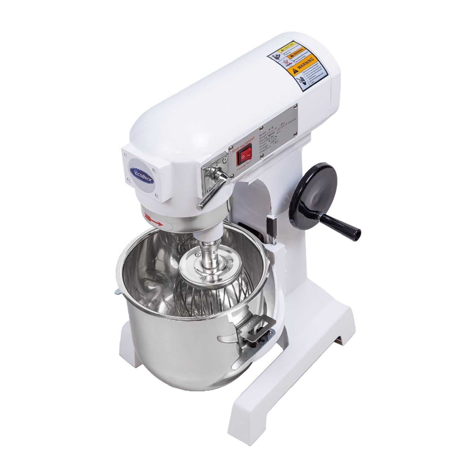 BATIDORES INDUSTRIALES ECOBECK RBP-10 10 L BATIDORAS PASTELERAS INDUSTRIAL 3 VELOCIDADES - 1