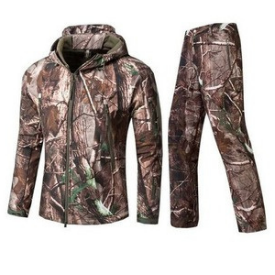CONJUNTO CAZA SOFTSHELL REPELENTE AGUA EKOL - 1