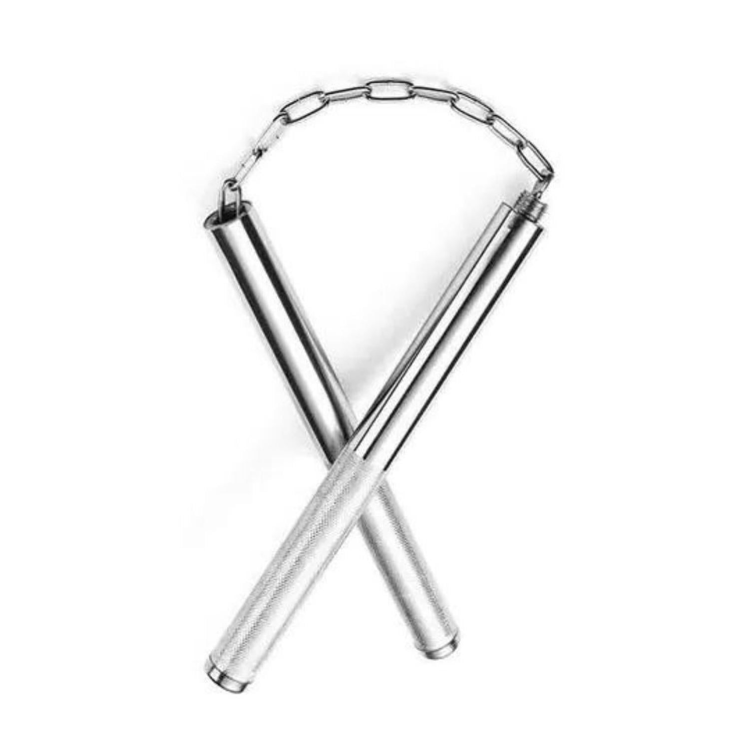 NUNCHAKU METALICO BASTON DEFENSA PERSONAL ARTES MARCIALES - 5