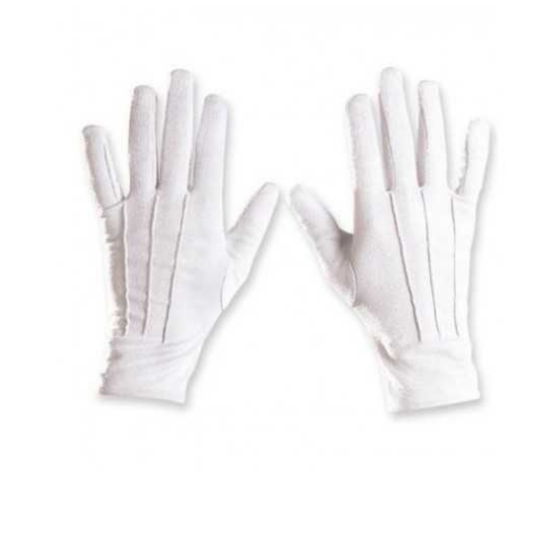 GUANTES BLANCOS FORMAL ALGODÓN GUARDIA HONOR EKOL - 1