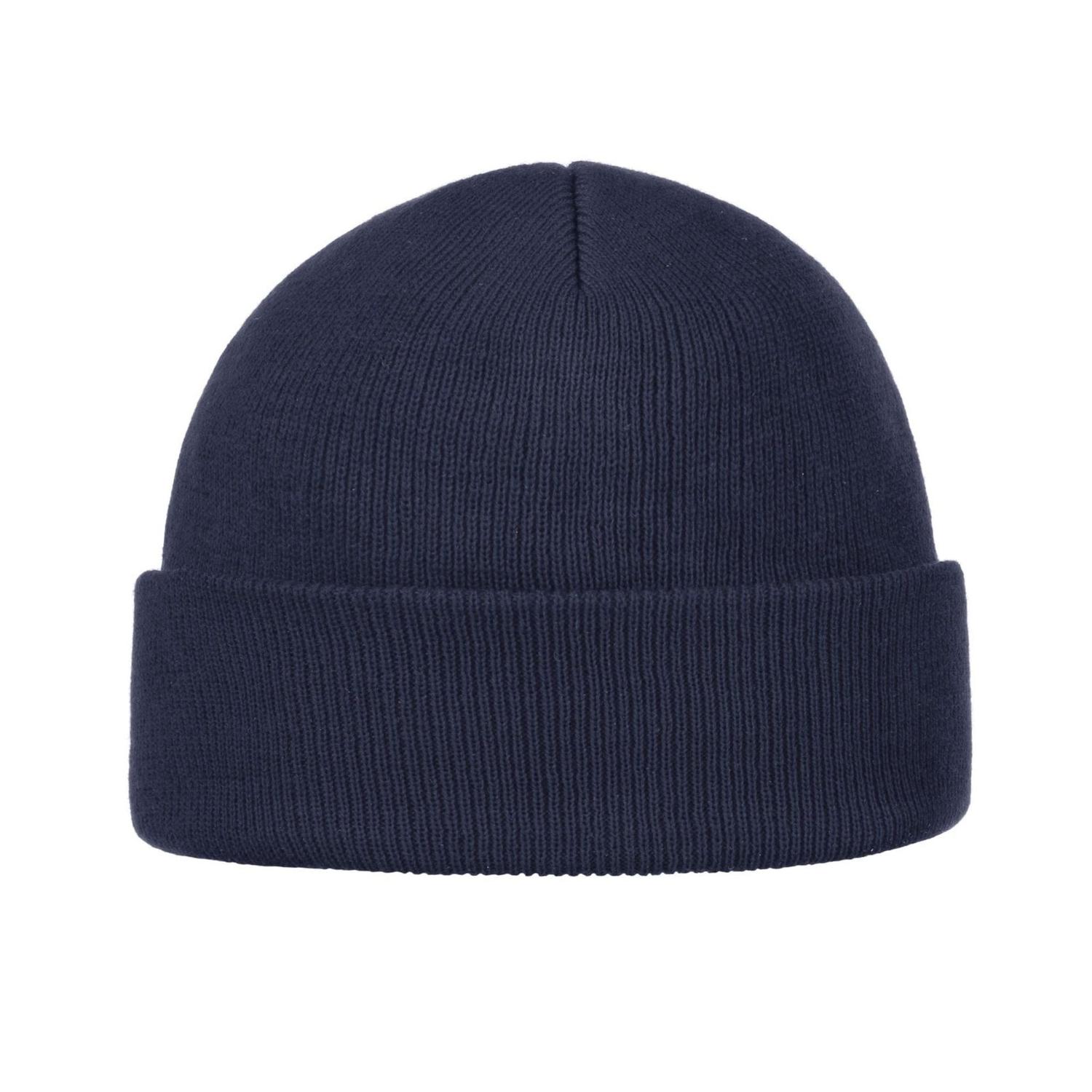 GORRO BEANIE DE LANA ADULTO CON DOBLEZ FORRO POLAR - 2