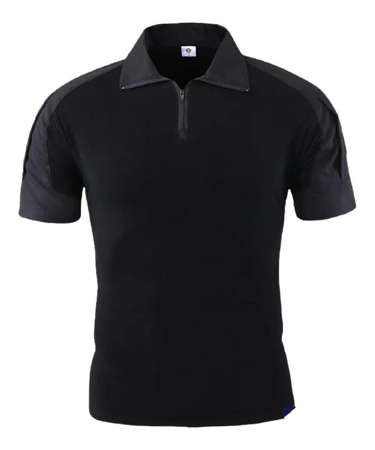 POLERA DE COMBATE MANGA CORTA ESTILO MILITAR AIRSOFT - 1