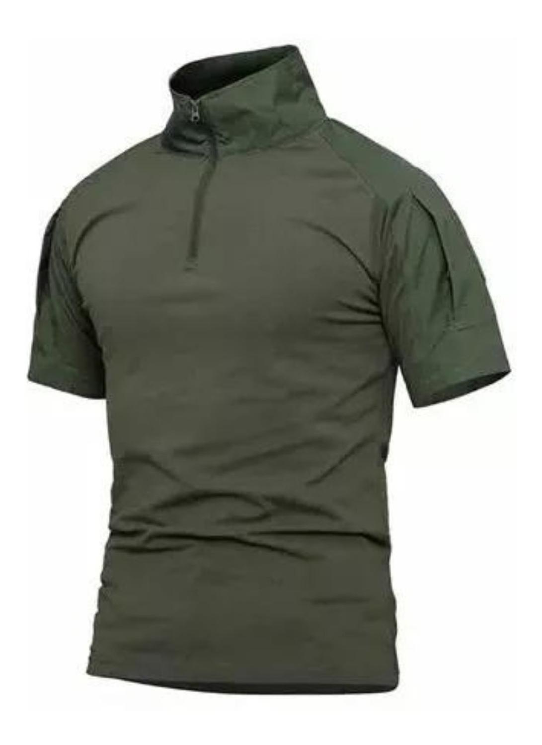 POLERA DE COMBATE MANGA CORTA ESTILO MILITAR AIRSOFT - 2