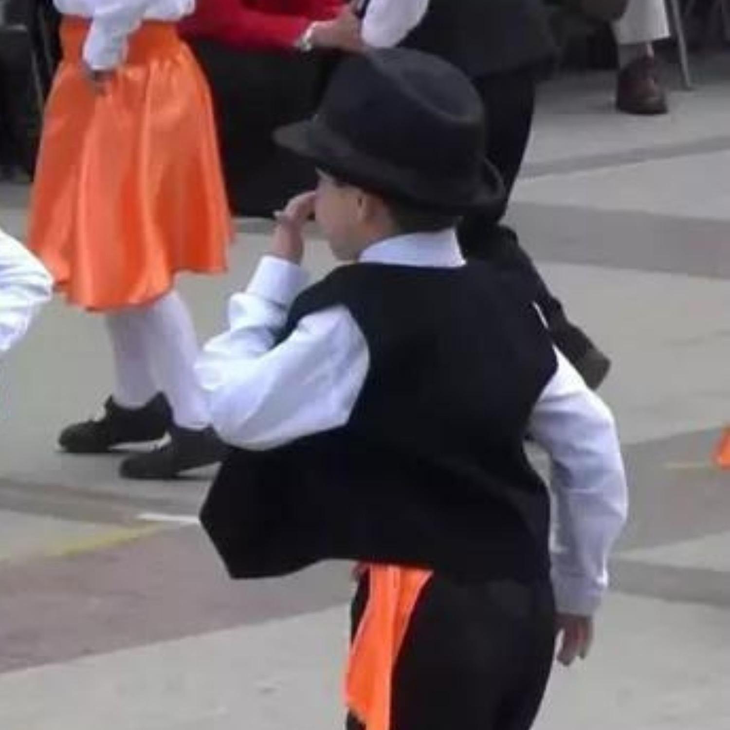 CHALECO EKOI FIESTAS PATRIAS NEGRO BOLERO PARA NIÑOS NORTINO HUASO - 4