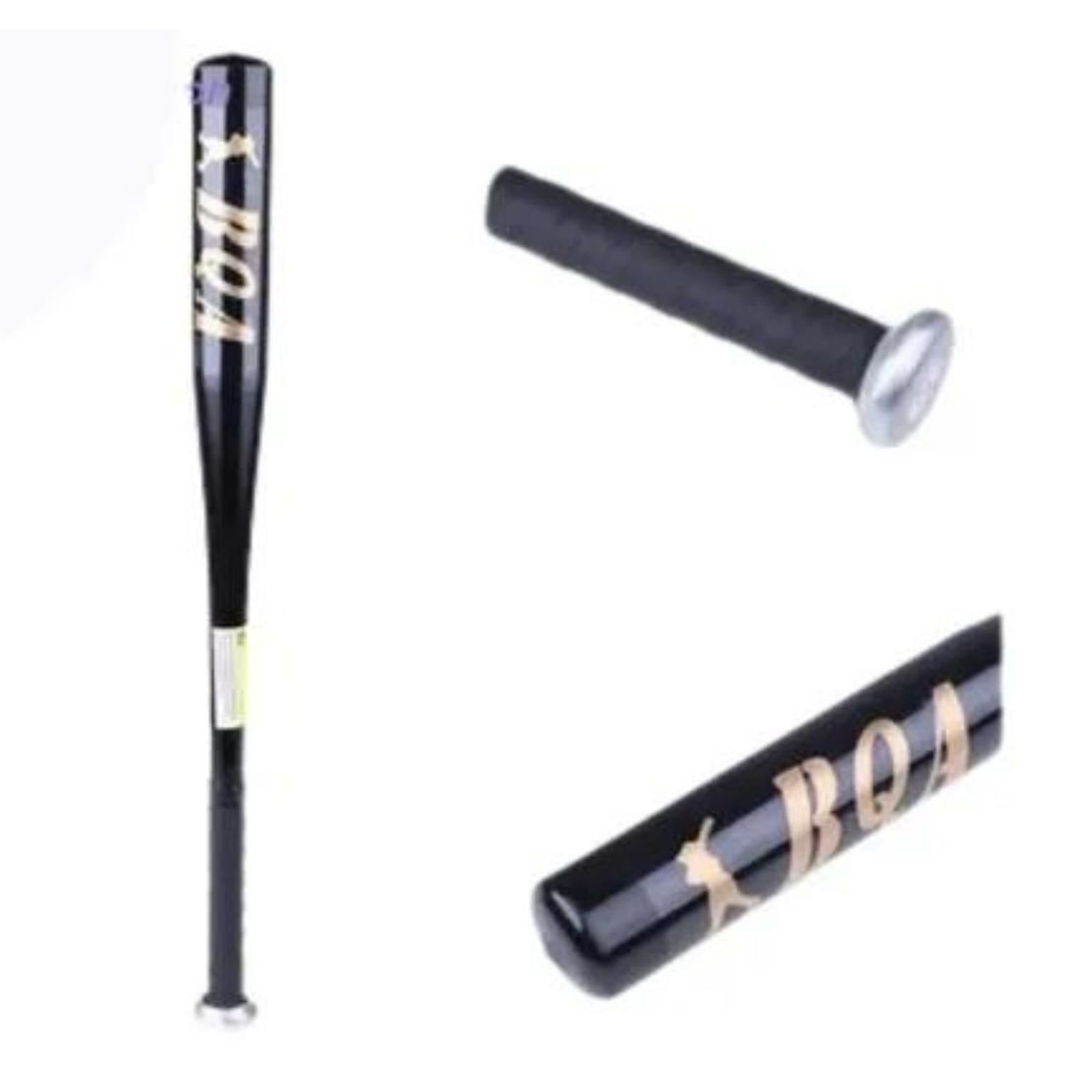 BATE DEFENSA PERSONAL EKOI ALUMINIO DEPORTIVO 63 CM TAMAÑO TALLA UNICA NEGRO - 2