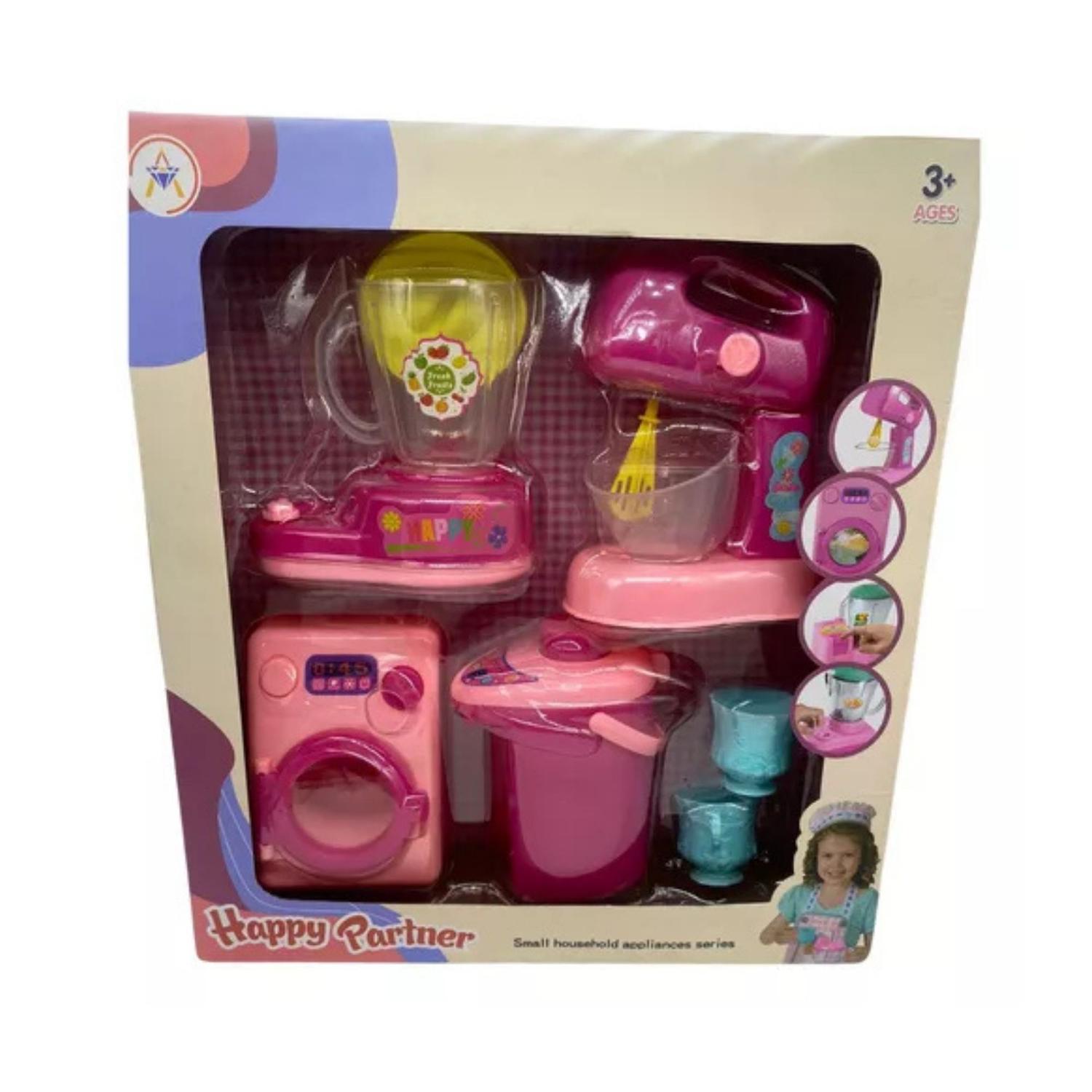 SET EKOI JUEGO CANASTA UTENCILIOS DE COCINA CESTA JUGUETES - 3