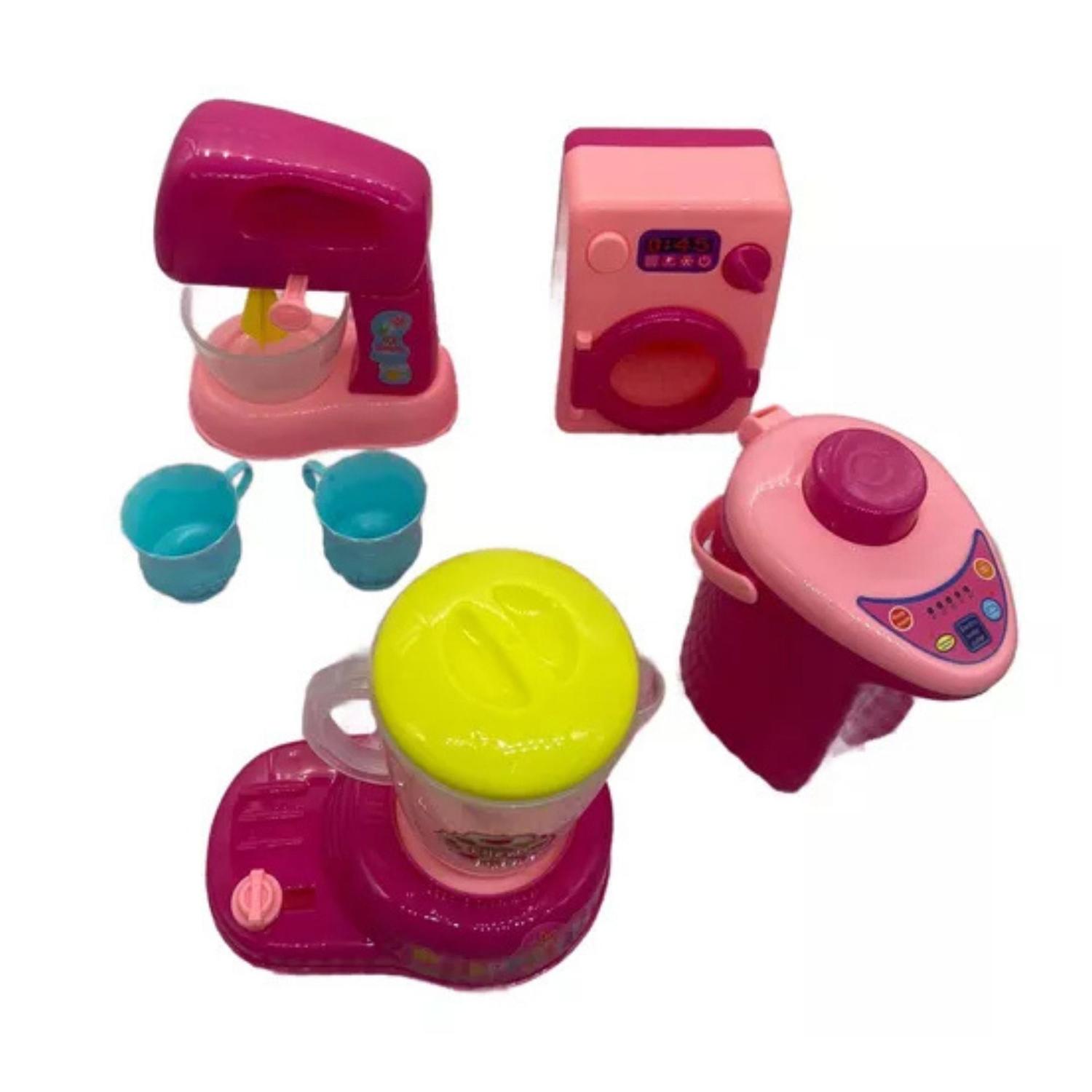 SET EKOI JUEGO CANASTA UTENCILIOS DE COCINA CESTA JUGUETES - 4