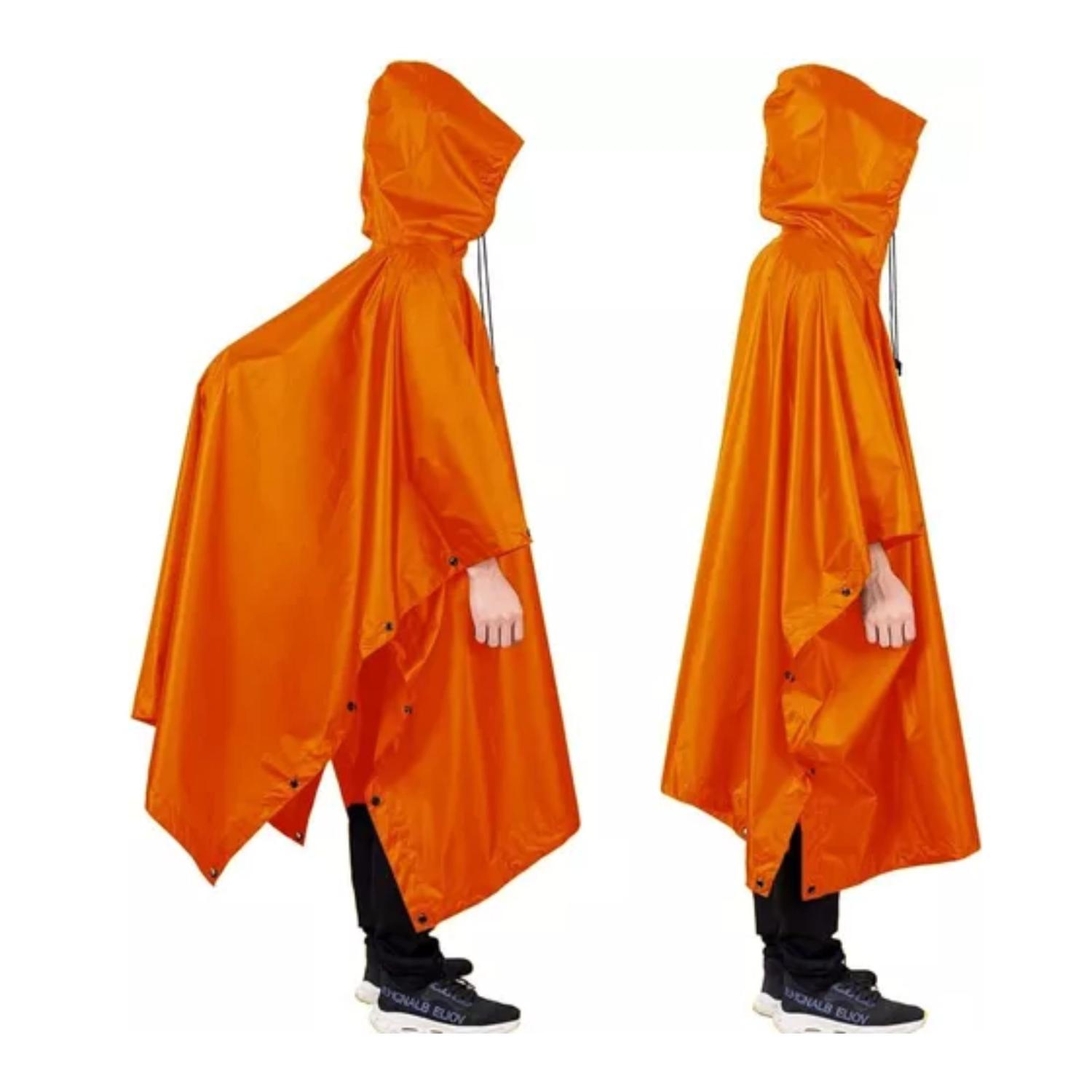 PONCHO CHUBASQUERO EKOI IMPERMEABLE PARA LLUVIA MULTIFUNCION TAMAÑO TALLA ÚNICA - 3