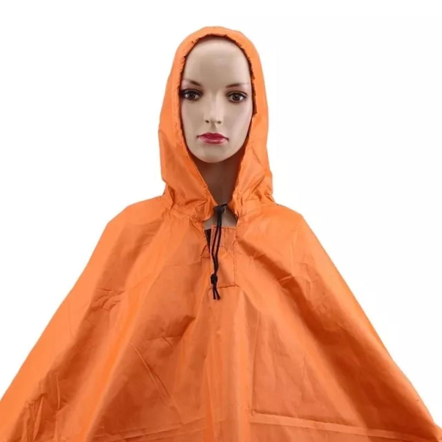 PONCHO CHUBASQUERO EKOI IMPERMEABLE PARA LLUVIA MULTIFUNCION TAMAÑO TALLA ÚNICA - 6