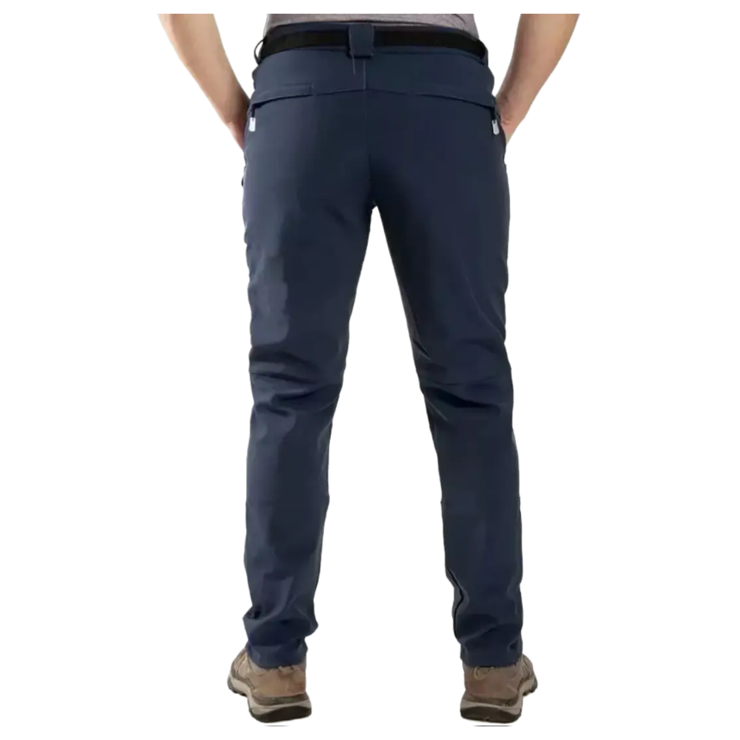 PANTALON HOMBRE EKOI VERDE SOFTSHELL TERMICO IMPERMEABLE CON MICROPOLAR - 3