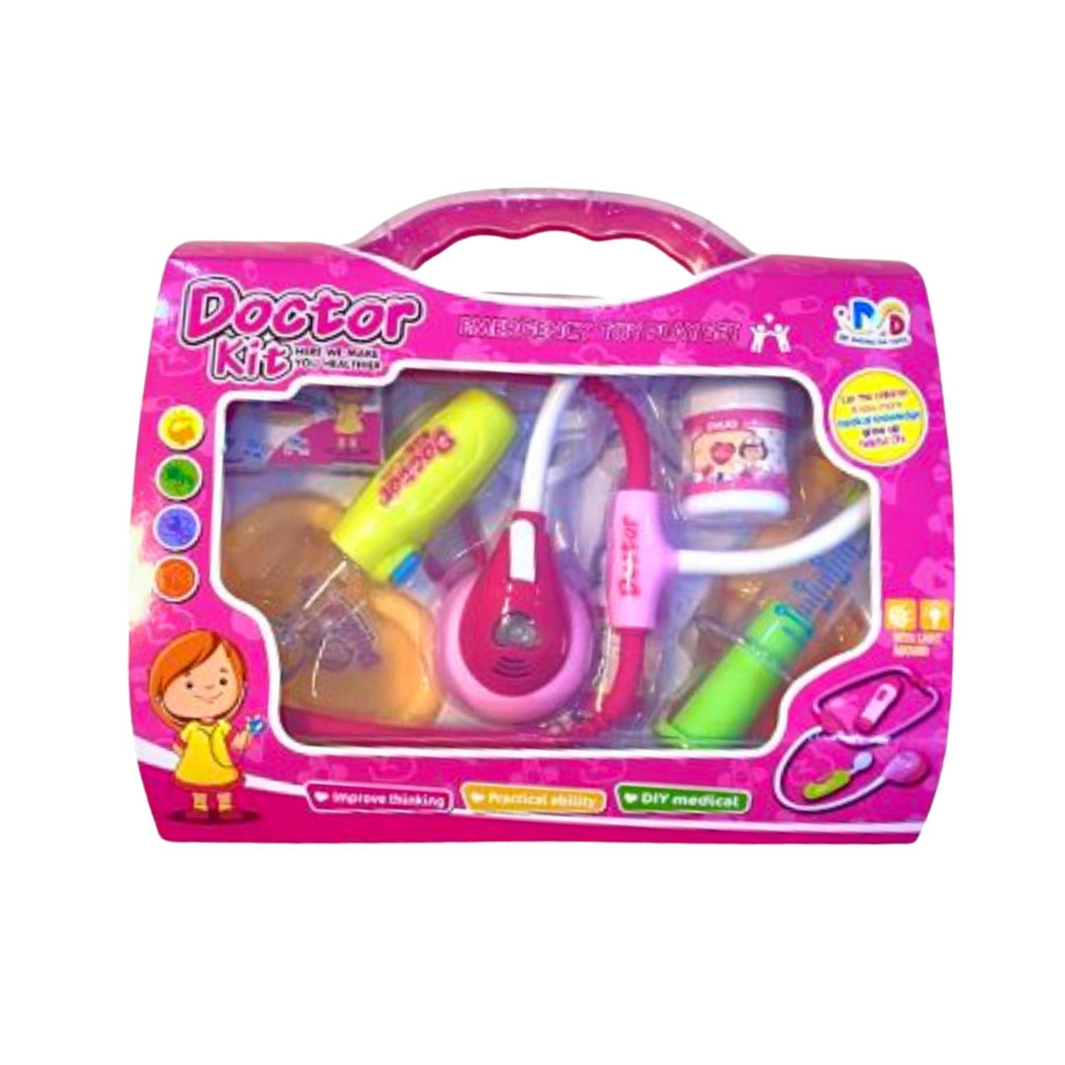 MALETA MALETIN DOCTOR EKOI GRANDE SET DOCTORA JUGUETE - 2