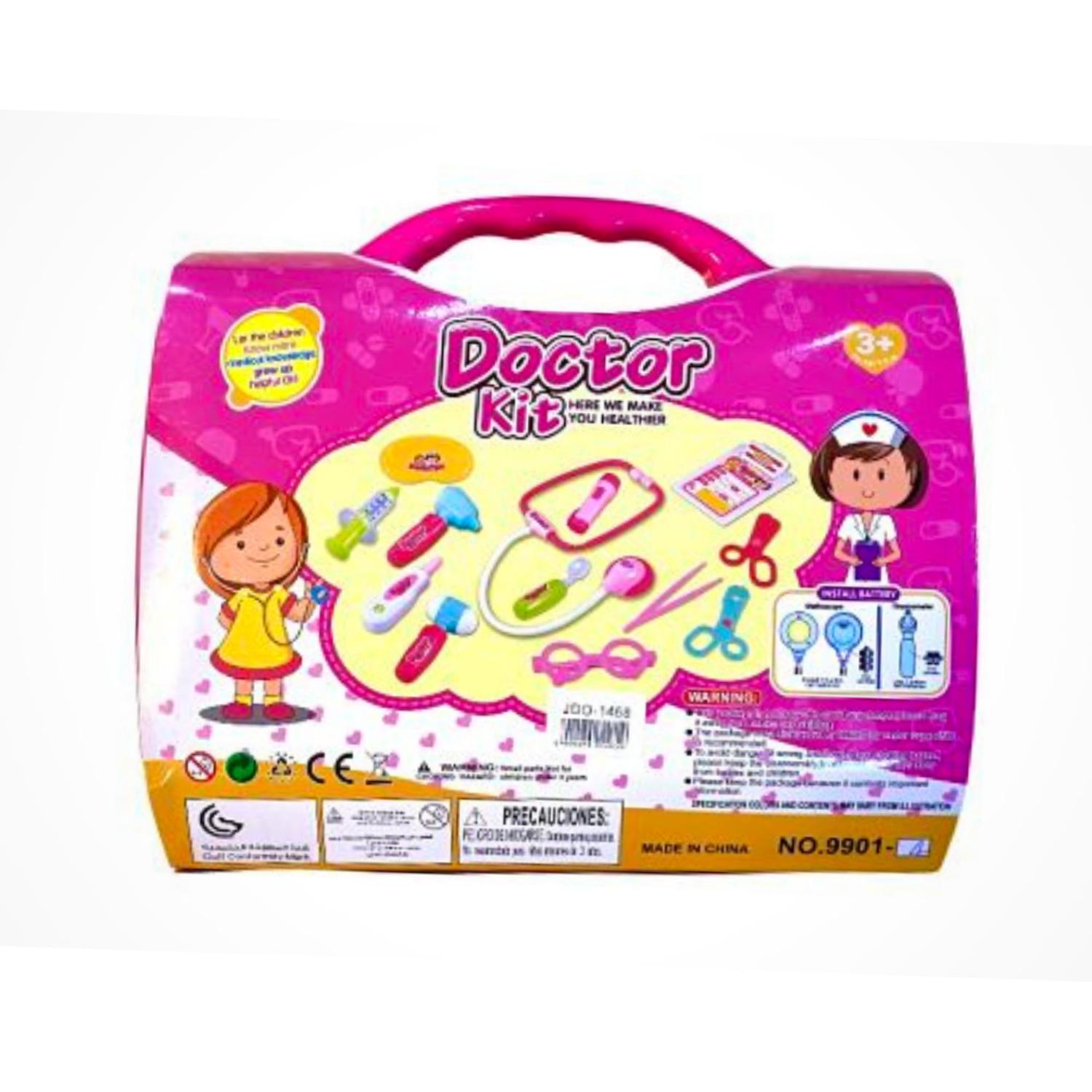 MALETA MALETIN DOCTOR EKOI GRANDE SET DOCTORA JUGUETE - 3
