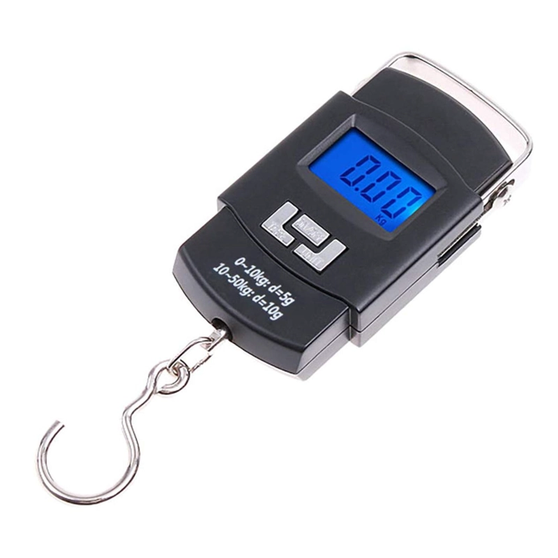 DIGITAL BALANZA BASCULA DE EQUIPAJE ERGONOMICA COCINA PESCA
