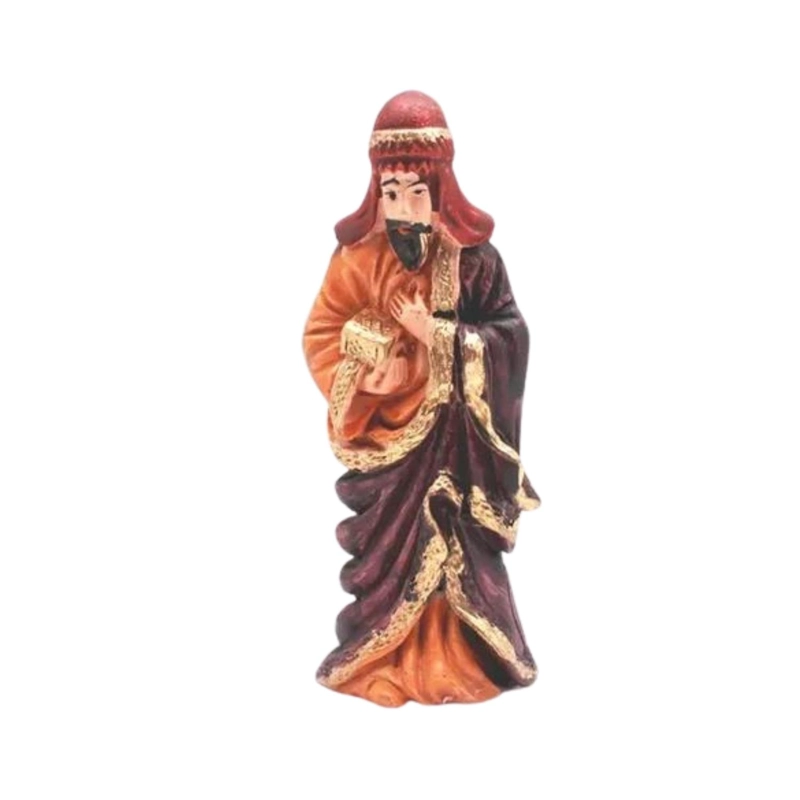 PESEBRE NAVIDEÑO (10) FIGURAS NAVIDAD HOGAR DECORACIÓN NACIMIENTO - 6