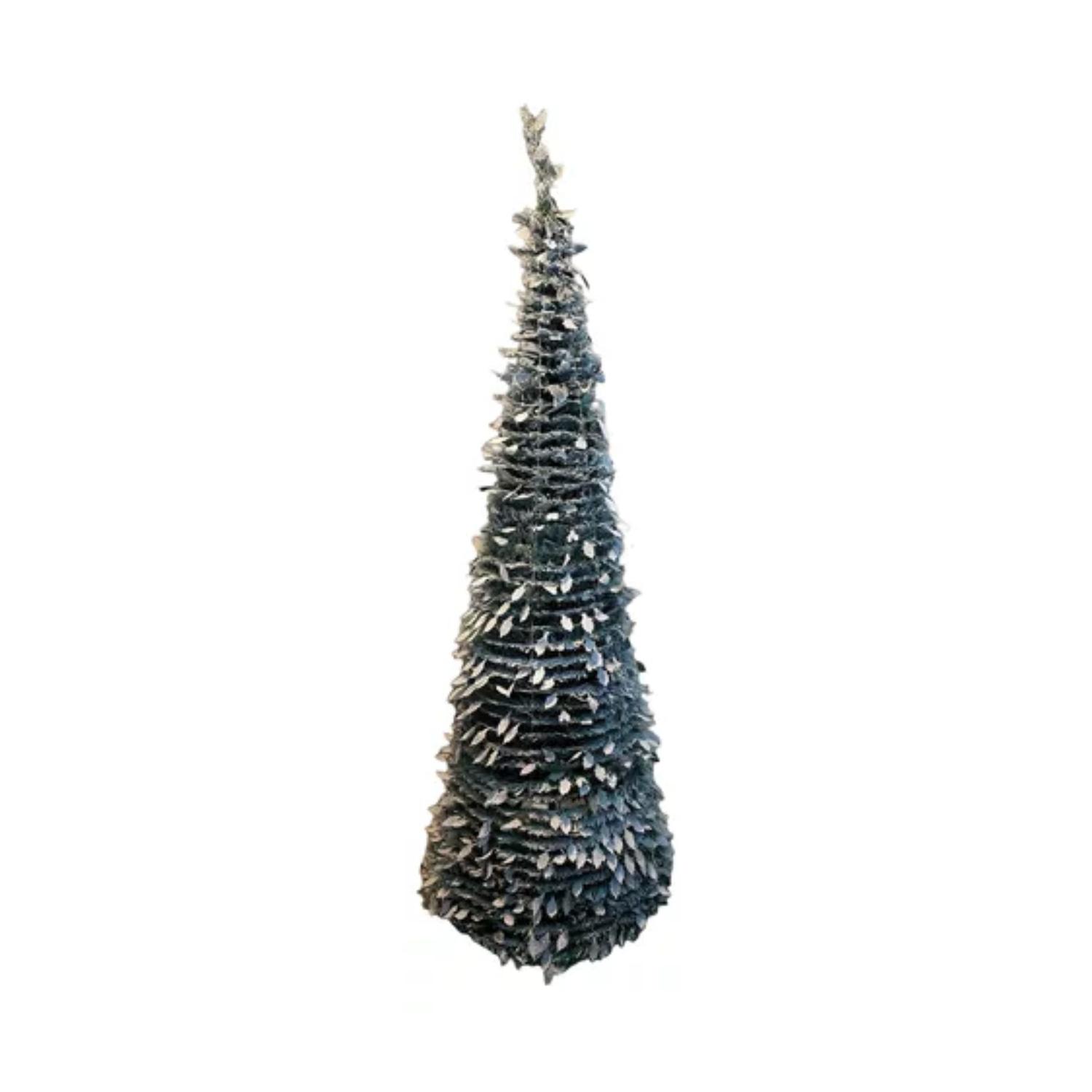 ÁRBOL DE NAVIDAD PLEGABLE DECORACIÓN FELICES FIESTAS - 1