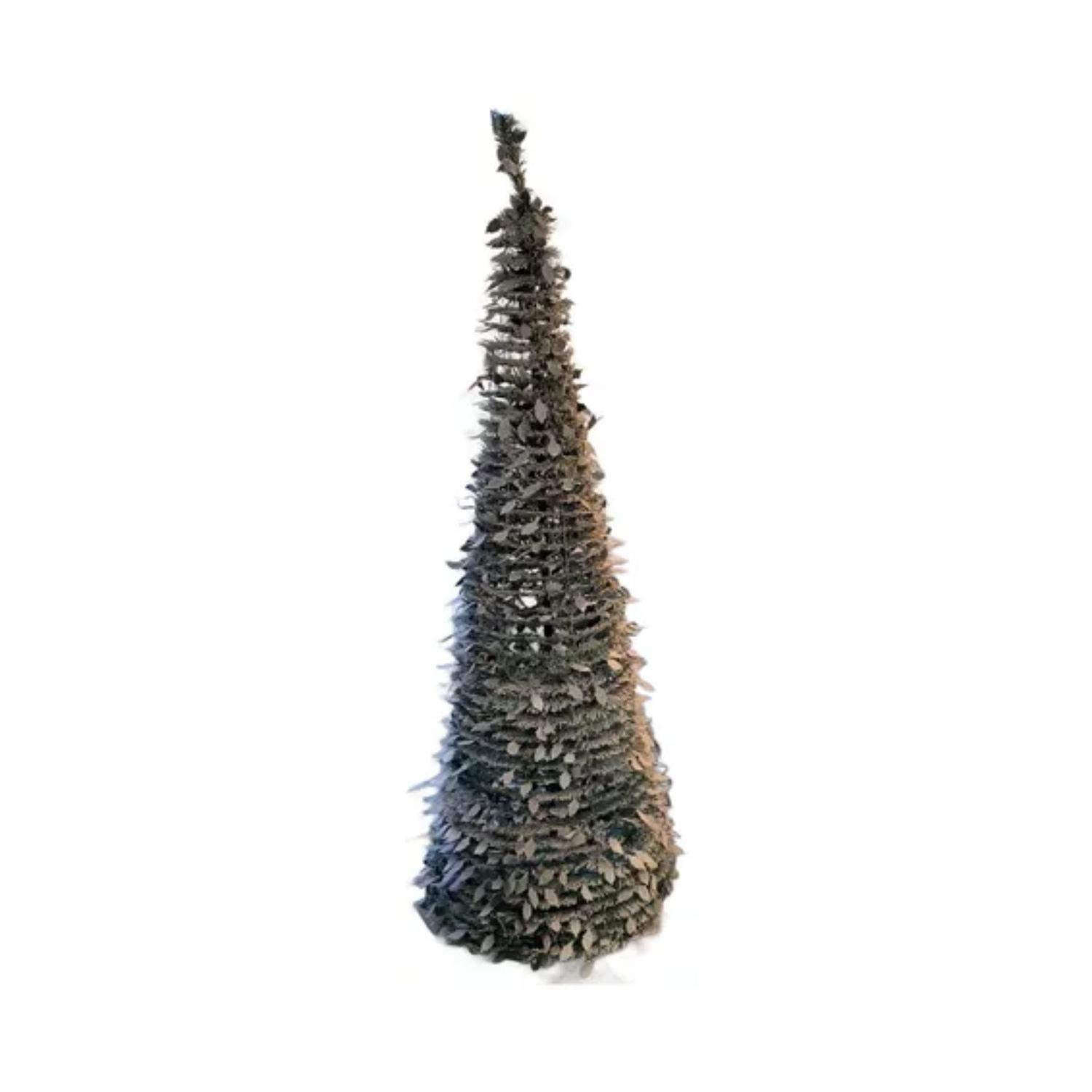 ÁRBOL DE NAVIDAD PLEGABLE DECORACIÓN FELICES FIESTAS - 3