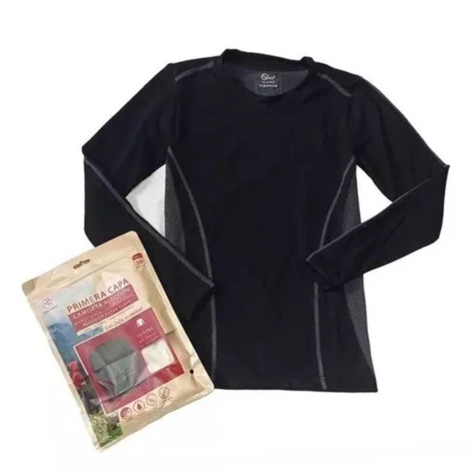POLERA SEGUNDA CAPA MEDIO CIERRE OUTDOOR ML HOMBRE - 5