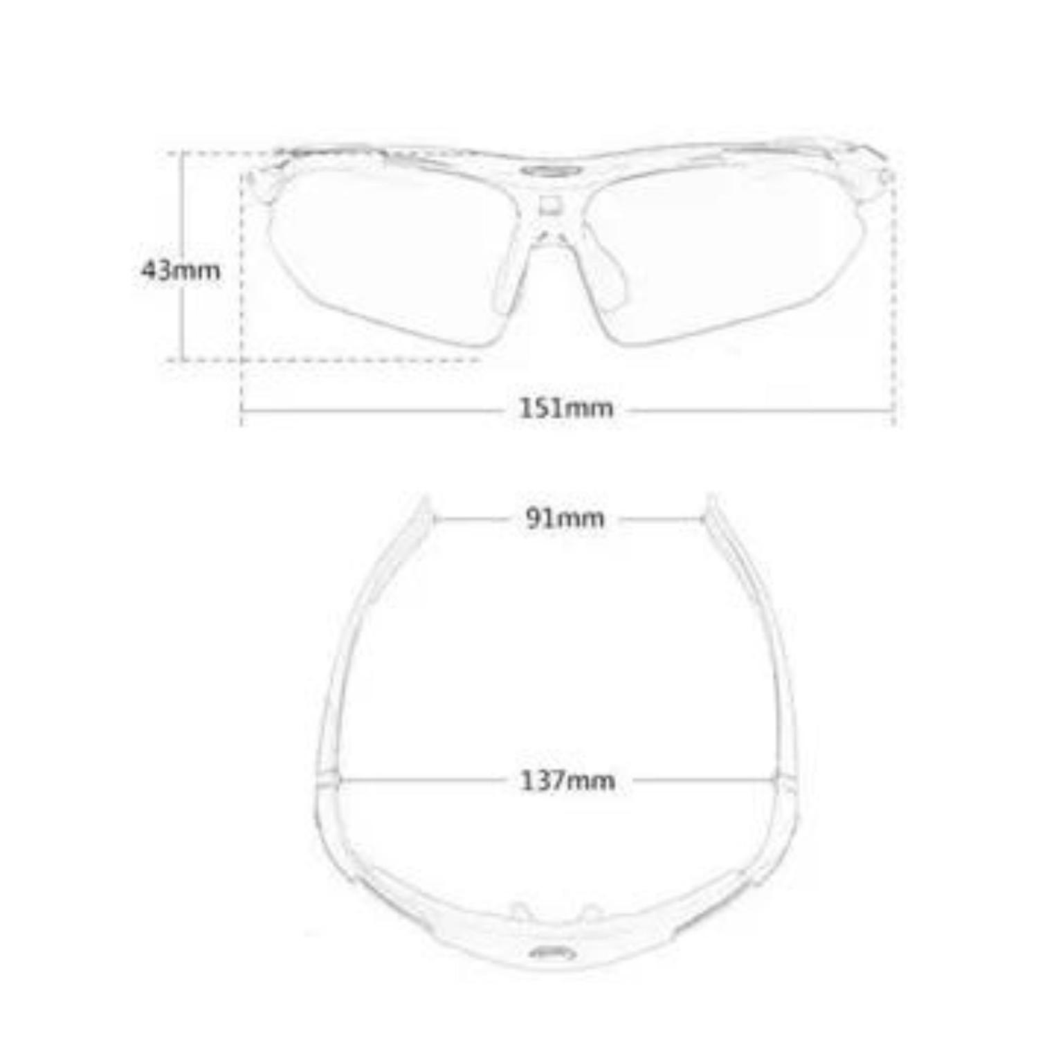 LENTES POLARIZADOS TACTICOS 5 MICAS SHIELD - 7