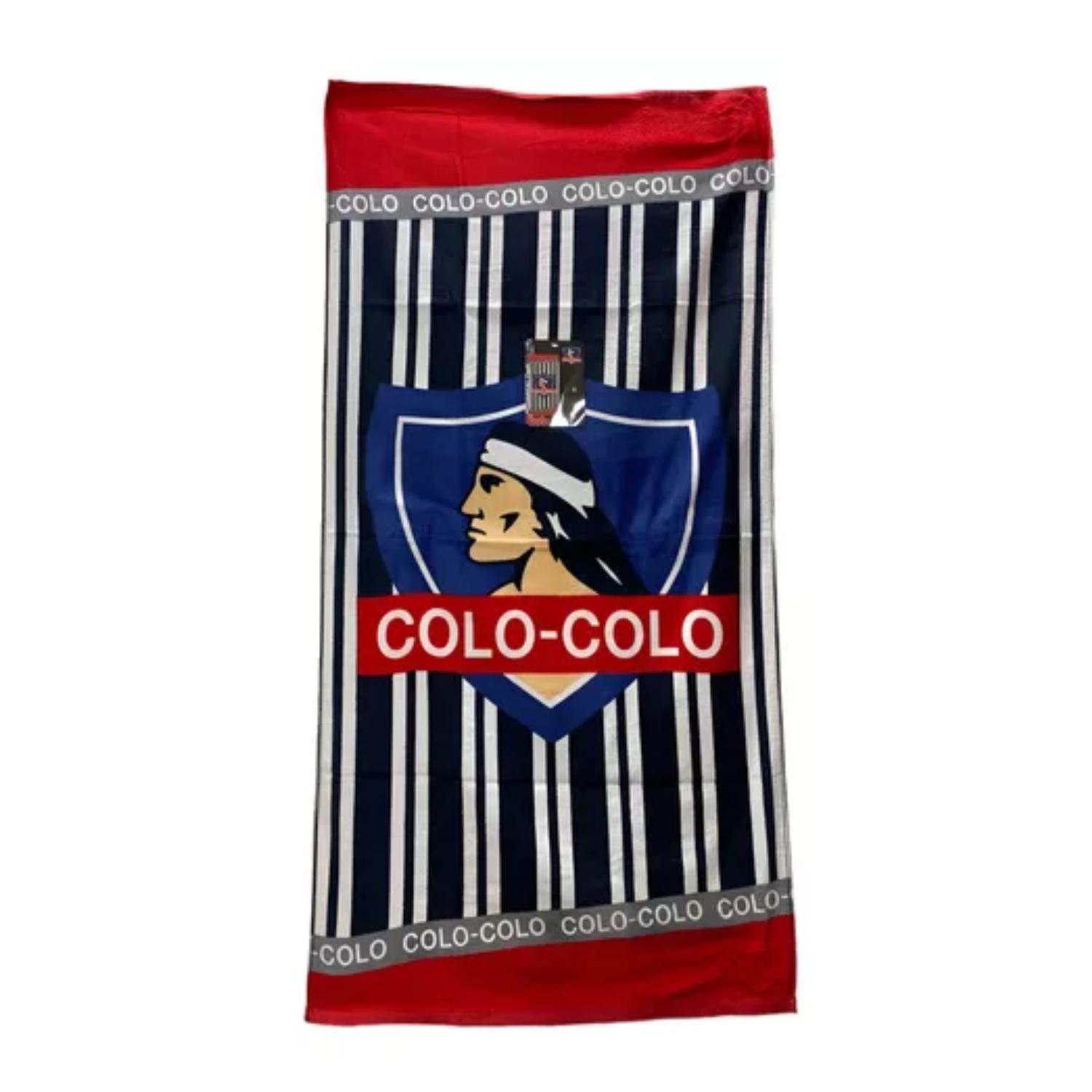 TOALLA PLAYA MICRO EQUIPO FUTBOL COLO COLO PISCINA BAÑO - 2