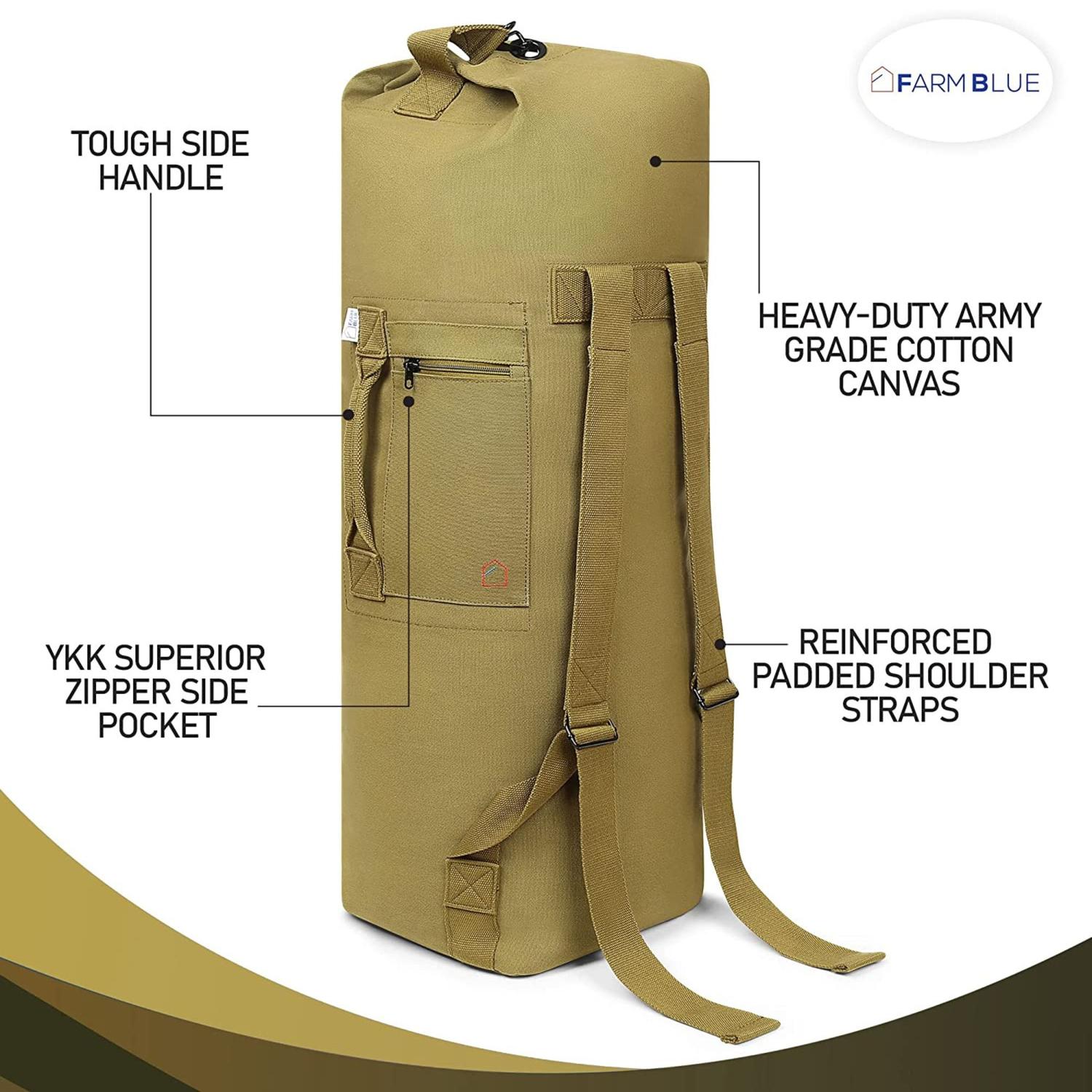 SACO ROPERO IMPERMEABLE TREKKING 53X105CM TAMAÑO TALLA ÚNICA - 7
