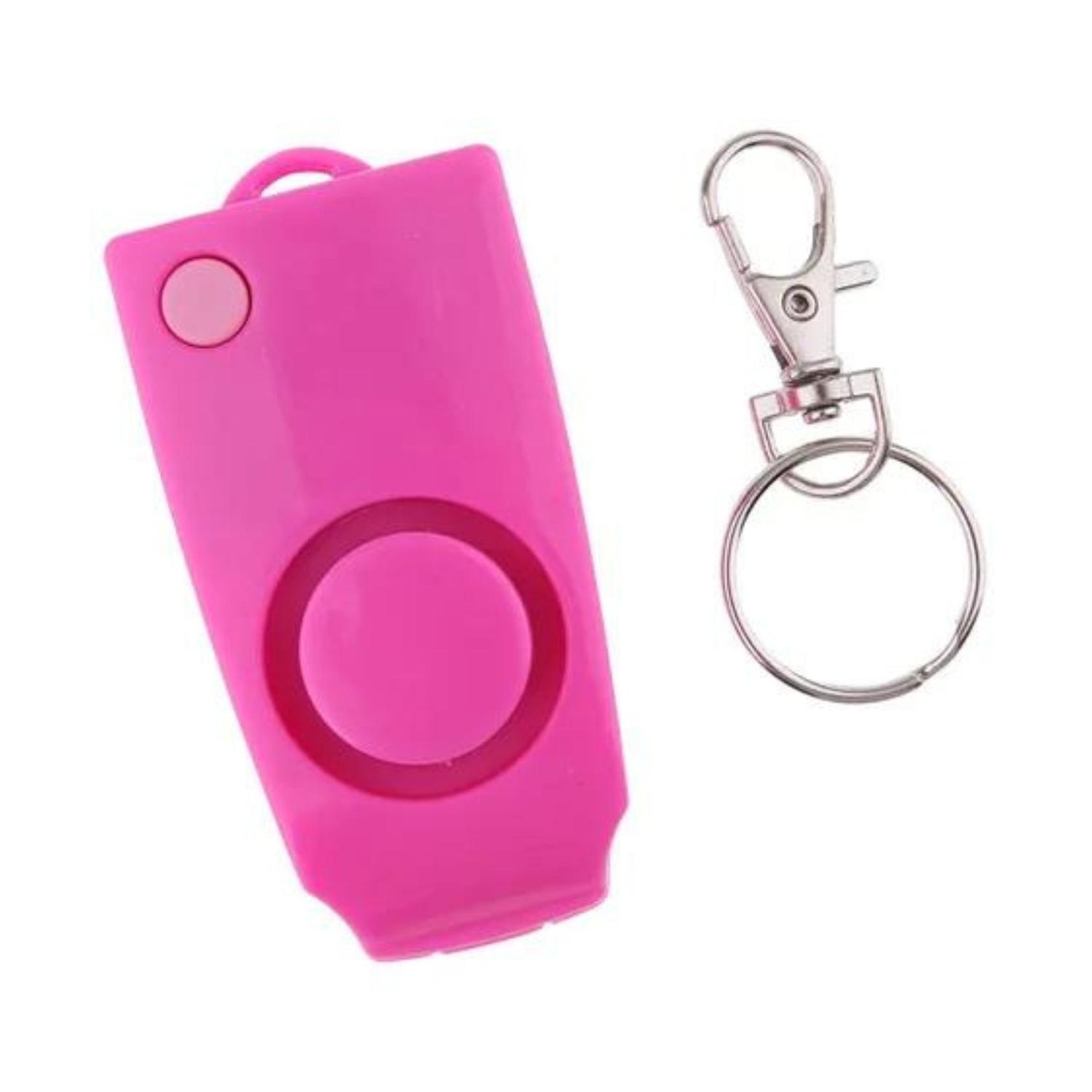 ALARMA EKOI PERSONAL AUTODEFENSA ROBO SEGURIDAD EMERGENCIA 130DB TAMAÑO TALLA ÚNICA ROSA LLAVERO - 2
