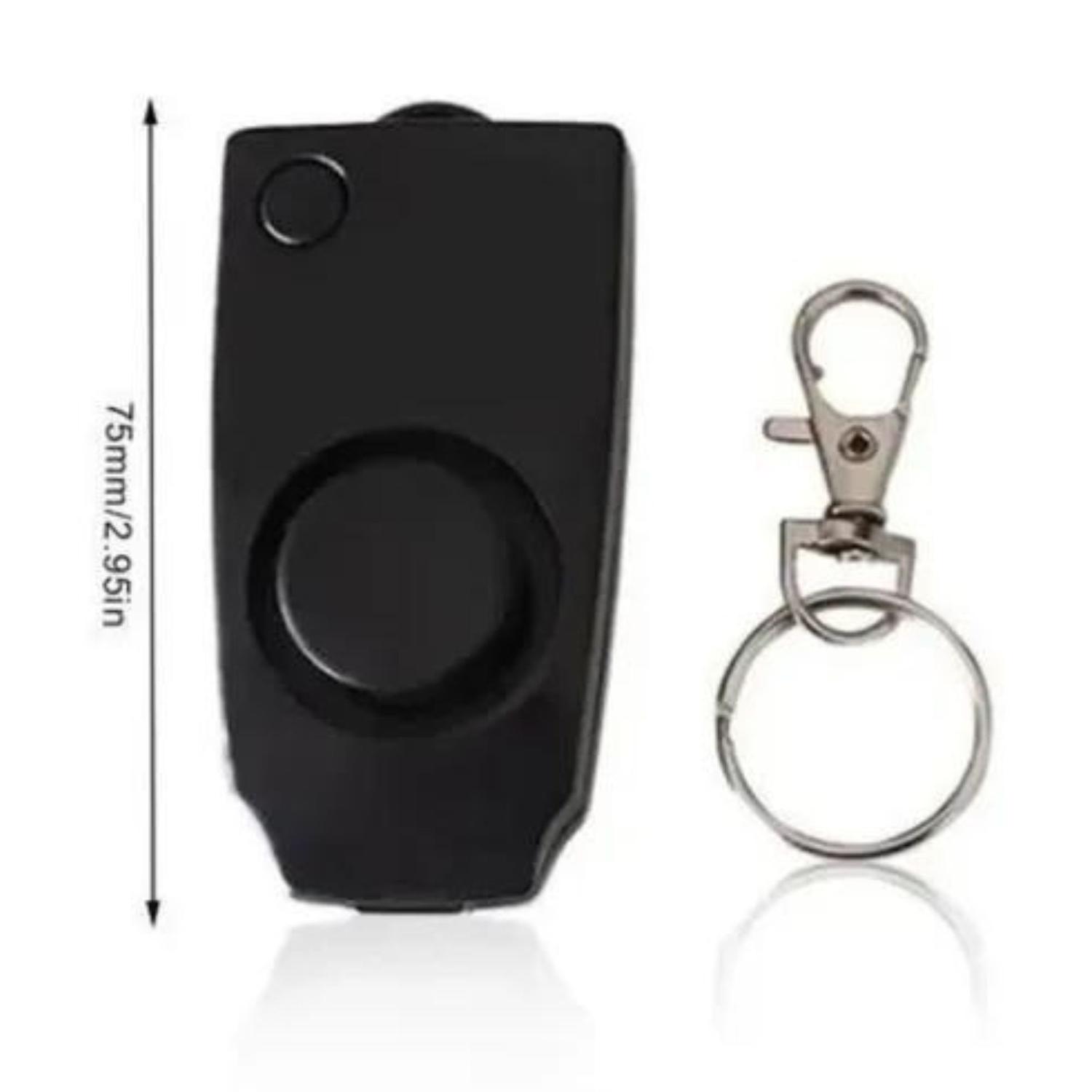ALARMA EKOI PERSONAL AUTODEFENSA ROBO SEGURIDAD EMERGENCIA 130DB TAMAÑO TALLA ÚNICA NEGRO LLAVERO - 3