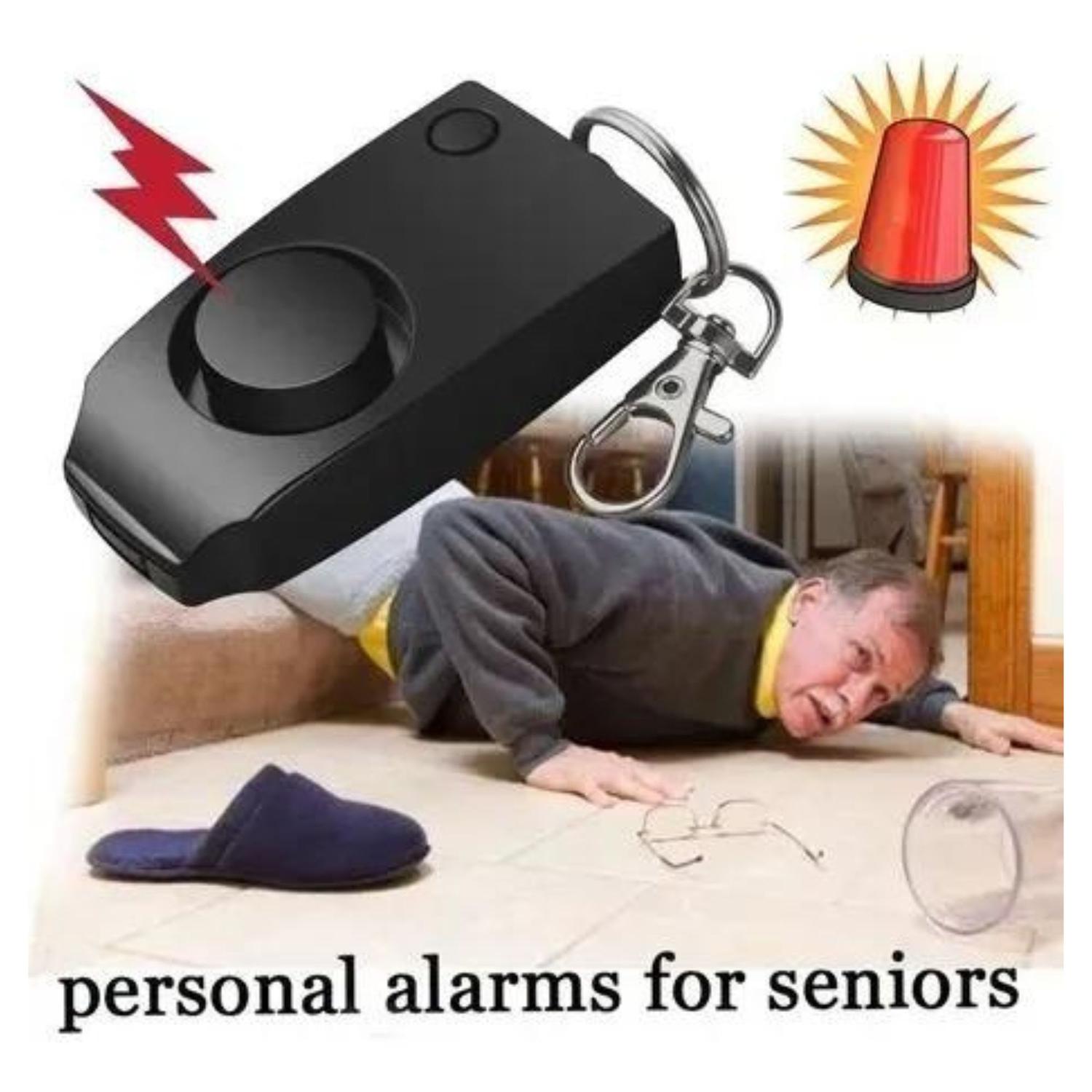 ALARMA EKOI PERSONAL AUTODEFENSA ROBO SEGURIDAD EMERGENCIA 130DB TAMAÑO TALLA ÚNICA NEGRO LLAVERO - 4