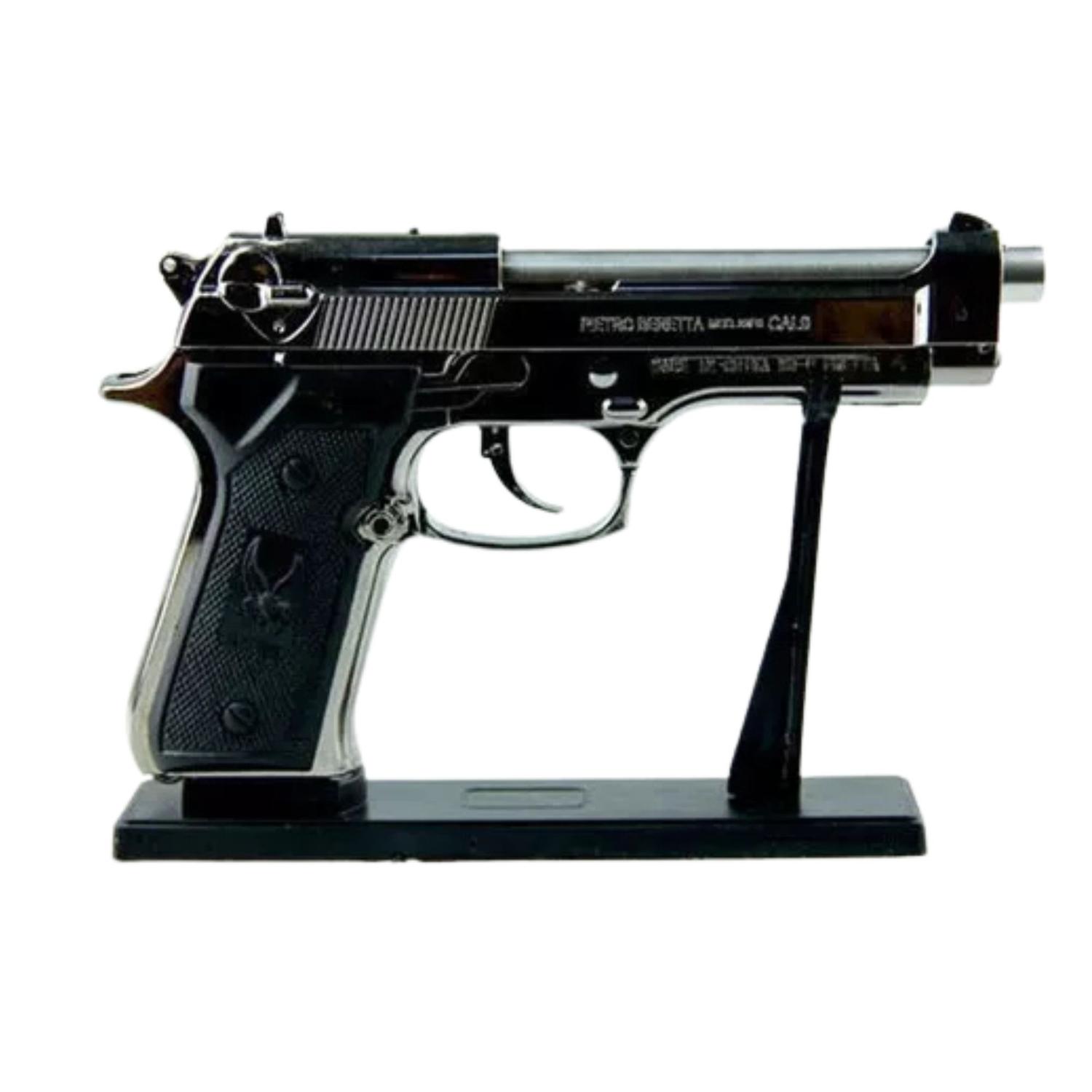 ENCENDEDOR PRIETTO BERETTA METAL INCLUYE SOPORTE. - 1