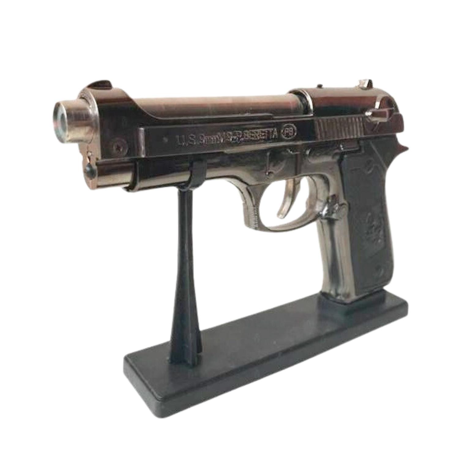 ENCENDEDOR PRIETTO BERETTA METAL INCLUYE SOPORTE. - 3
