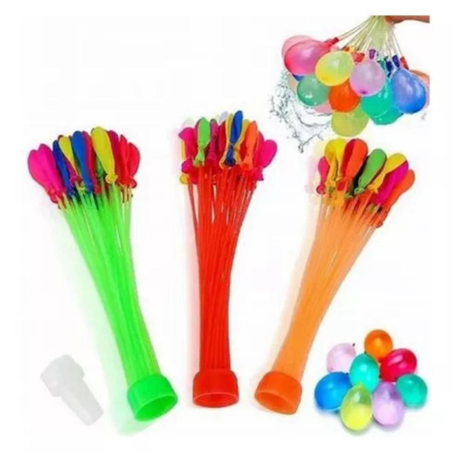 BOMBITAS PARA AGUA, RACIMO PACK 3 RACIMOS CONTIENE 111 BOMBA - 1