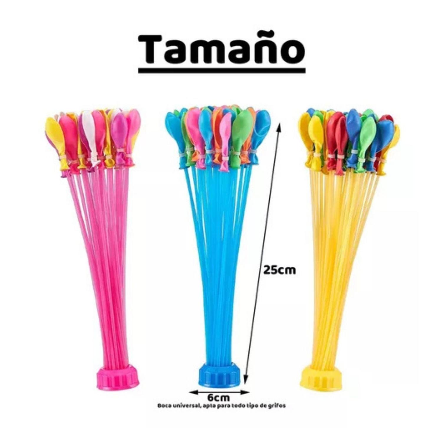 SET 10 RACIMOS DE BOMBITAS AGUA + ADAPTADOR VERANO ROJO - 2
