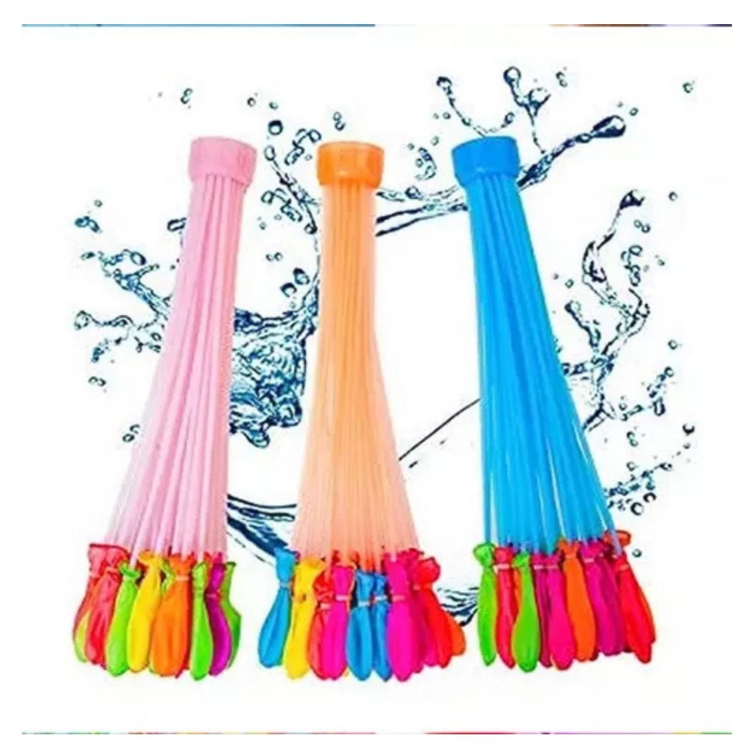 SET 10 RACIMOS DE BOMBITAS AGUA + ADAPTADOR VERANO ROJO - 3