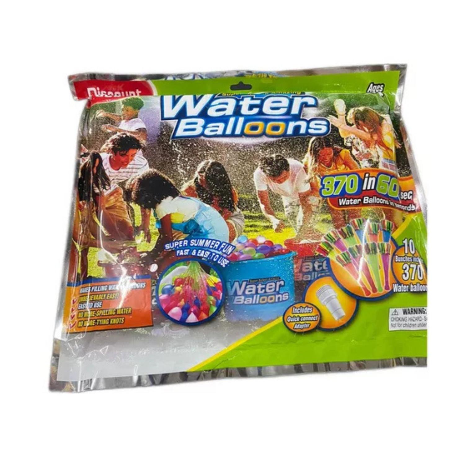 SET 10 RACIMOS DE BOMBITAS AGUA + ADAPTADOR VERANO ROJO - 6