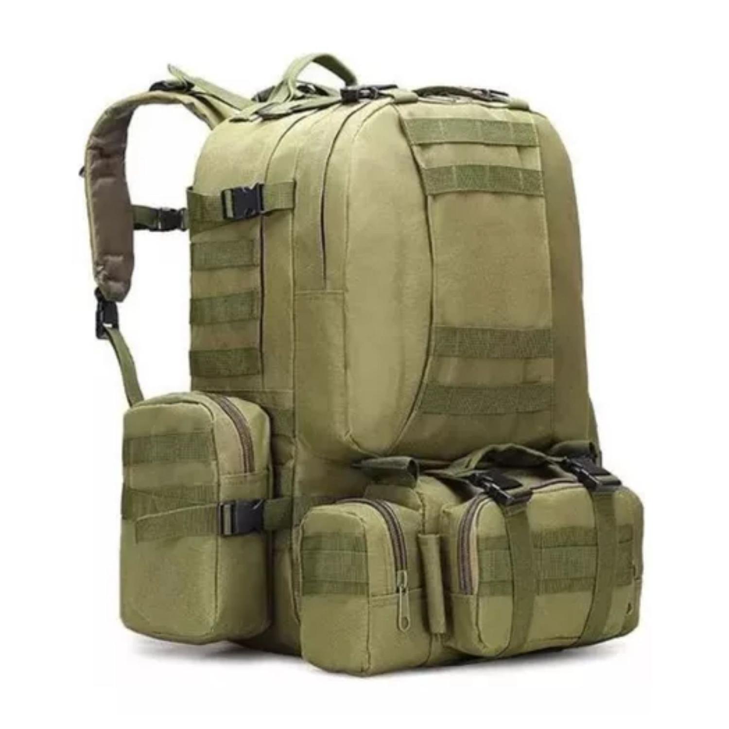 MOCHILA DEPORTIVA CAMPING IMPERMEABLE 60 LITROS - 2